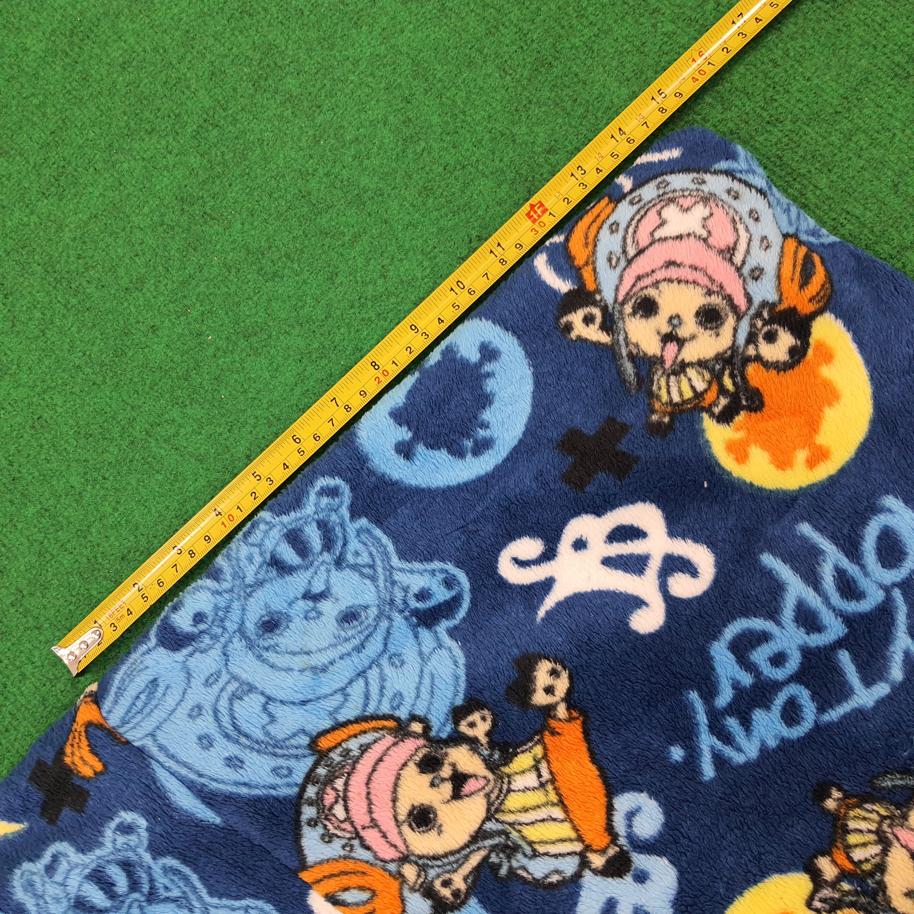 Japanese Brand × One Piece × Vintage Vintage One Piece Anime Japan Brand Fleece Kimono Size US L / EU 52-54 / 3 - 9 Thumbnail