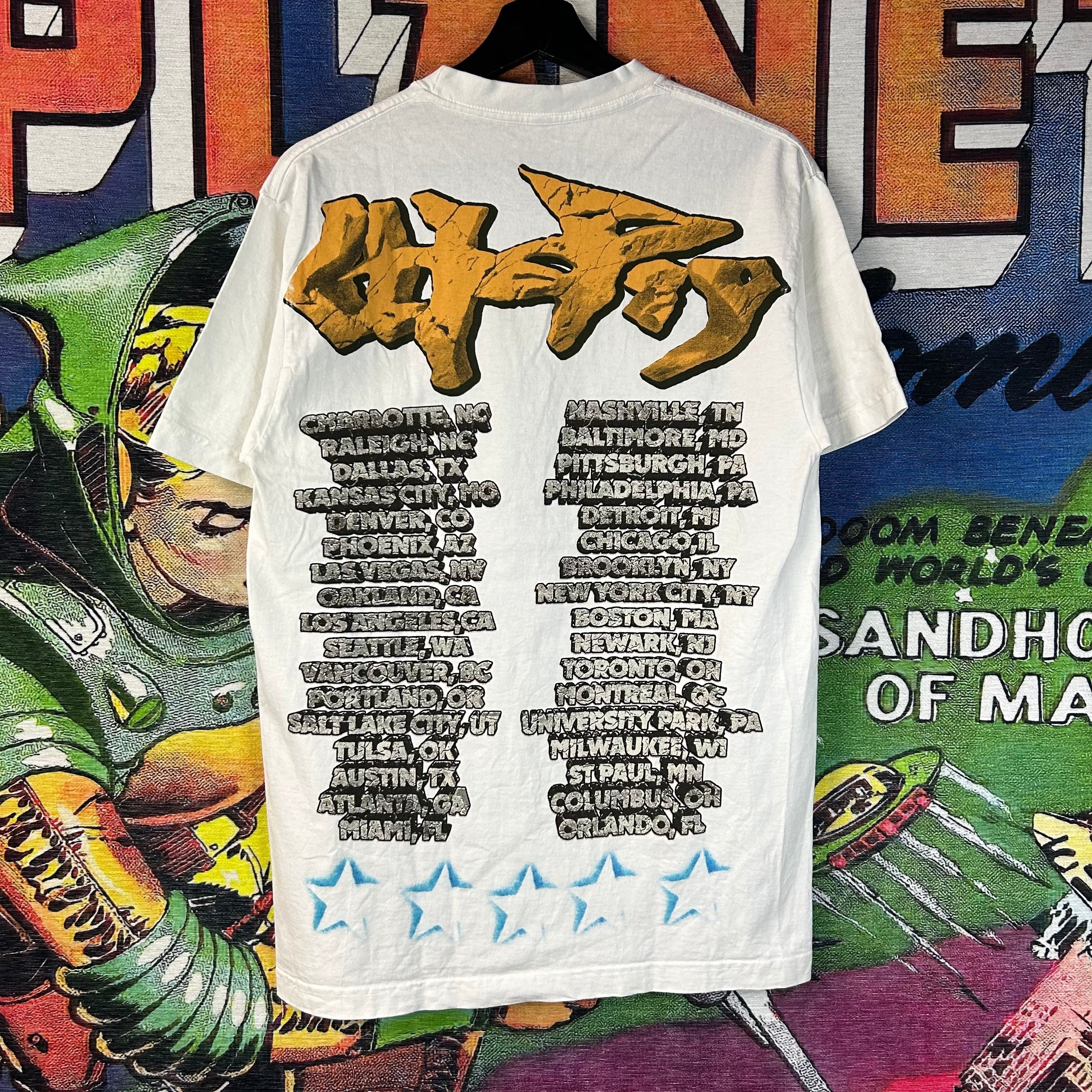 Travis Scott Travis Scott Skitzo Circus Maximus Utopia Tour Tee Size M Size US M / EU 48-50 / 2 - 2 Thumbnail
