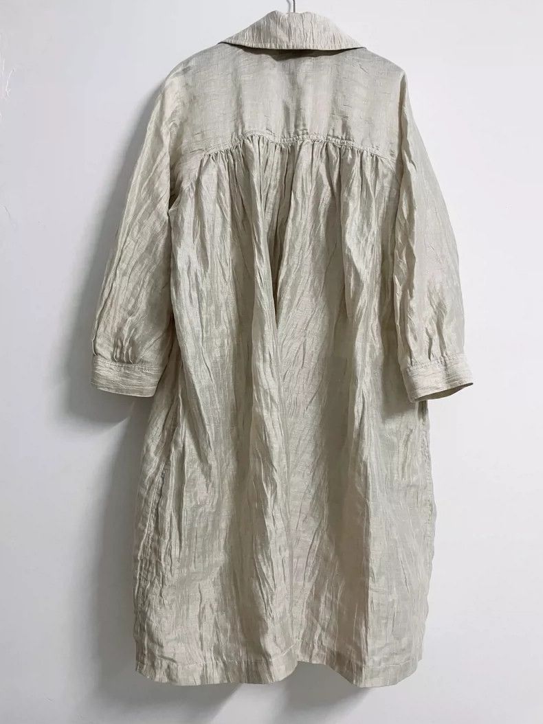 Comme des Garcons Comme Des Garcons Doll-collar linen jacket Size M / US 6-8 / IT 42-44 - 2 Thumbnail
