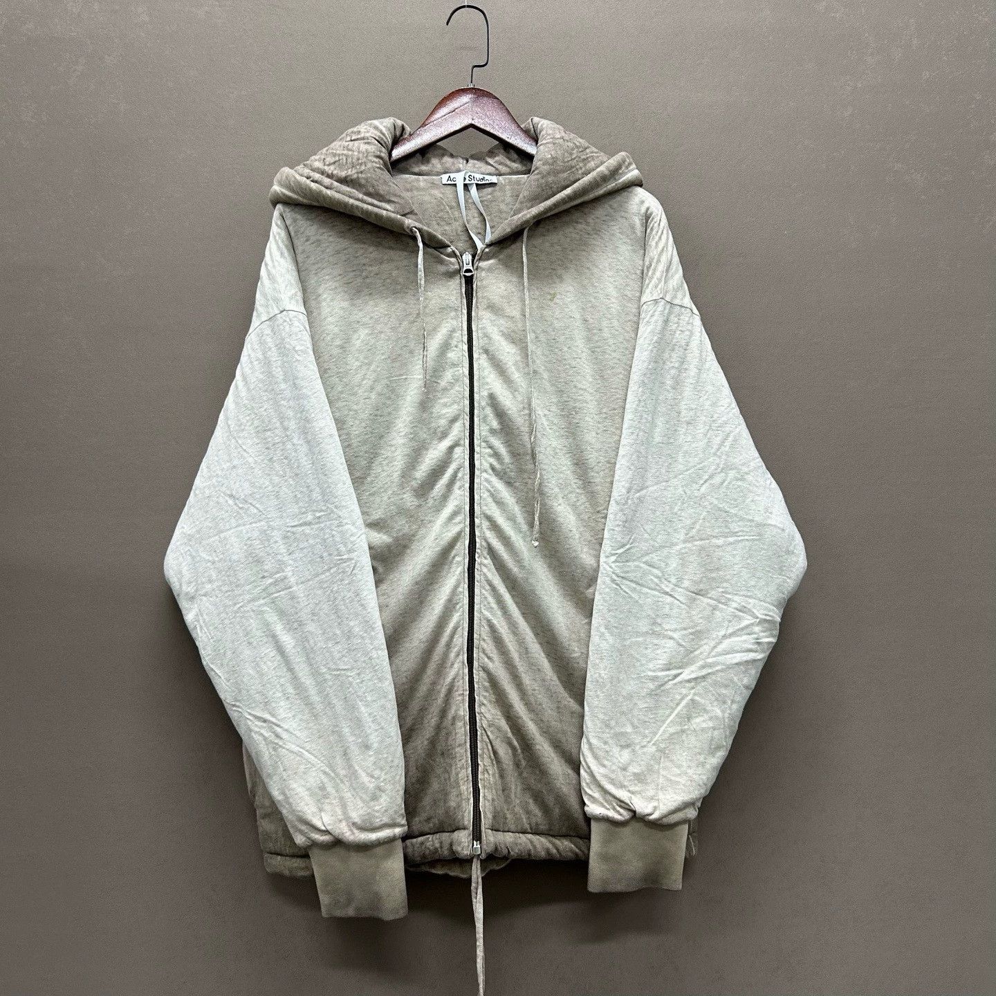 Acne Studios Vintage Cotton Hoodie Jacket