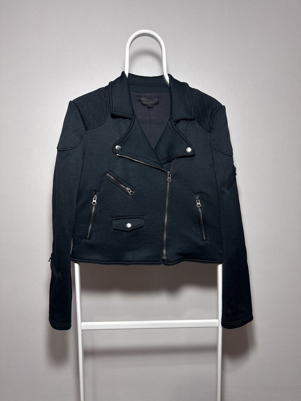 Polo Ralph Lauren Polo Jeans Company Ralph Lauren Women Biker Jacket Size M / US 6-8 / IT 42-44 - 1 Thumbnail