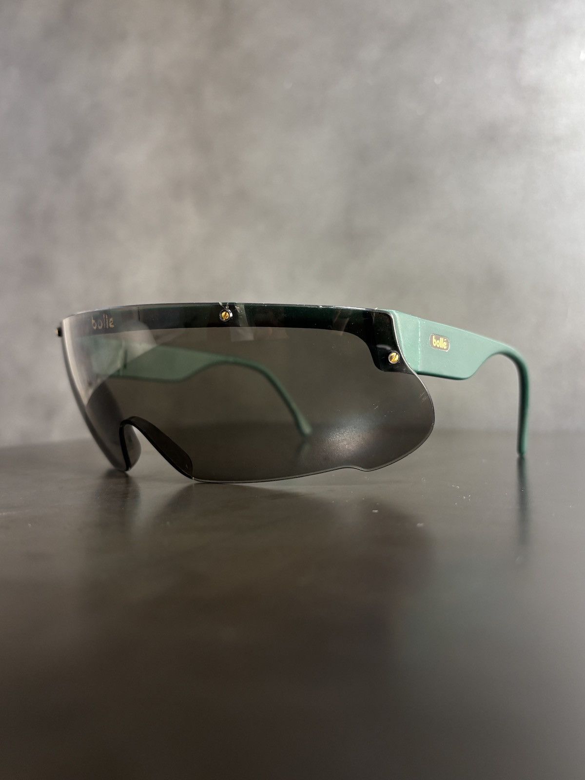 Bolle Vintage Bolle Eagle Vision Sports Wrap Visor Y2K 90s Big Size ONE SIZE - 22 Thumbnail