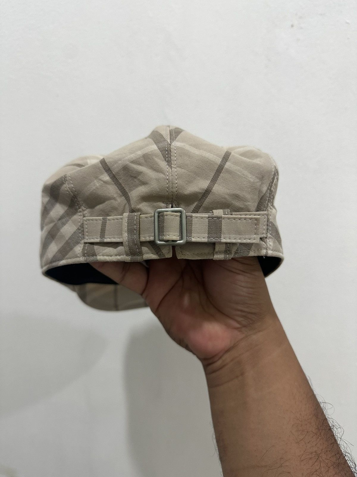 Burberry Burberry Nova Check Flat Hat Size ONE SIZE - 3 Thumbnail