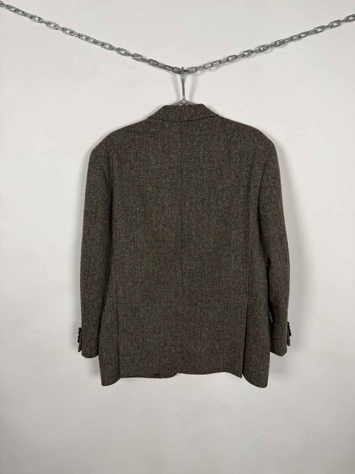 Harris Tweed Harris Tweed x Gurteen Menswear Wool Blazer Vintage Size 42R Size 42R - 11 Thumbnail
