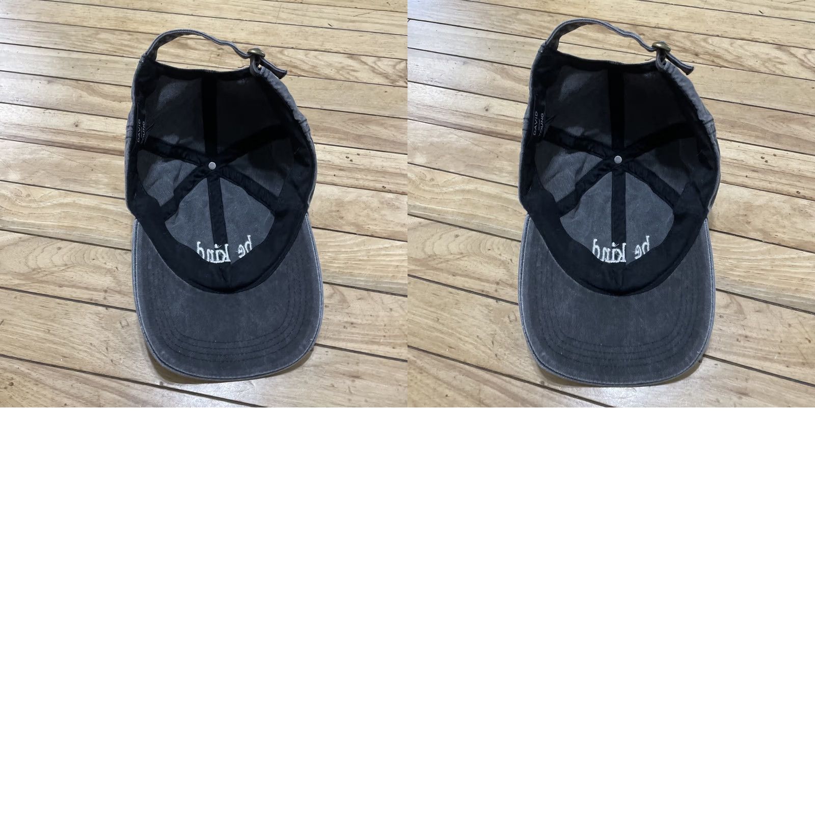 Vintage be kind. Adjustable Clasp Hat Gray Light Twill Baseball Cap Streetwear Gym Yoga Hat Women's Baseball Cap Twill Gray Adjustable Clasp Be kind. Size ONE SIZE - 11 Thumbnail