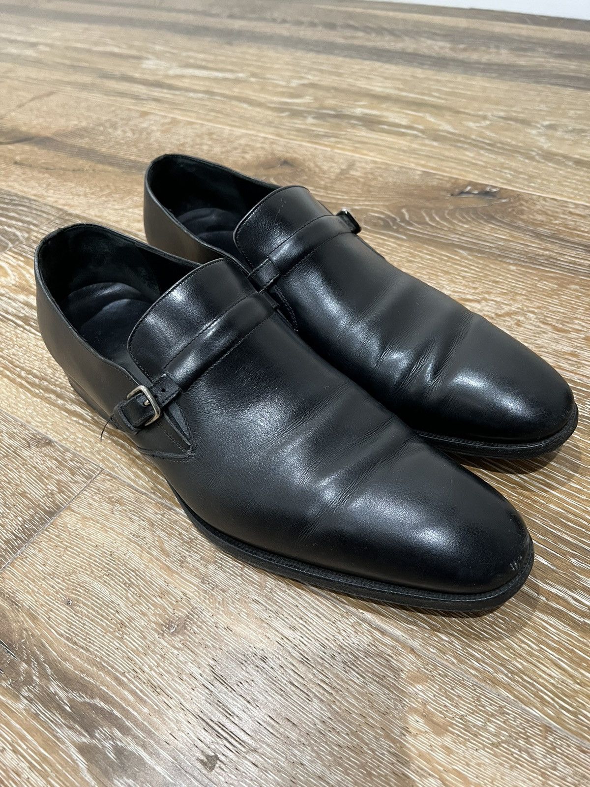 Salvatore Ferragamo Salvatore Ferragamo Slip on leather shoes Size US 9 / EU 42 - 1 Thumbnail