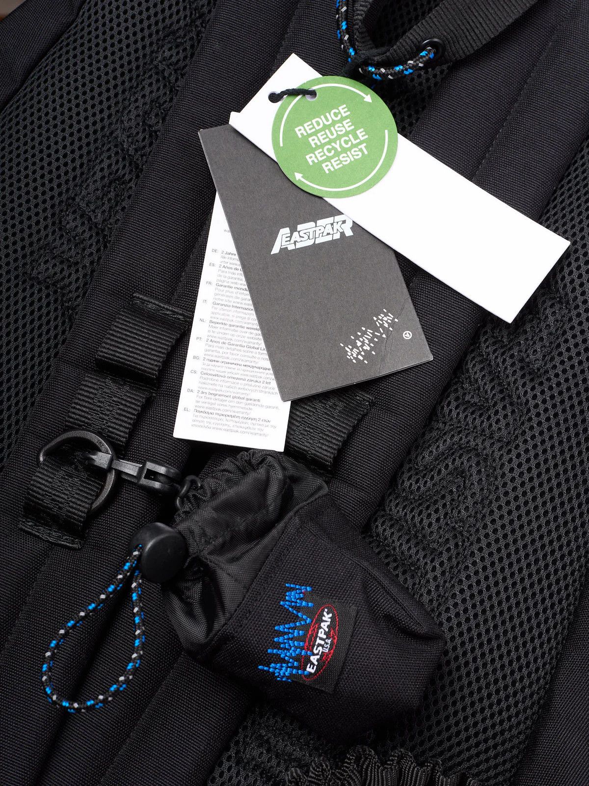 Ader Error × Eastpak Ader Error x Eastpak Pak’r Backpack Black Size ONE SIZE - 7 Thumbnail