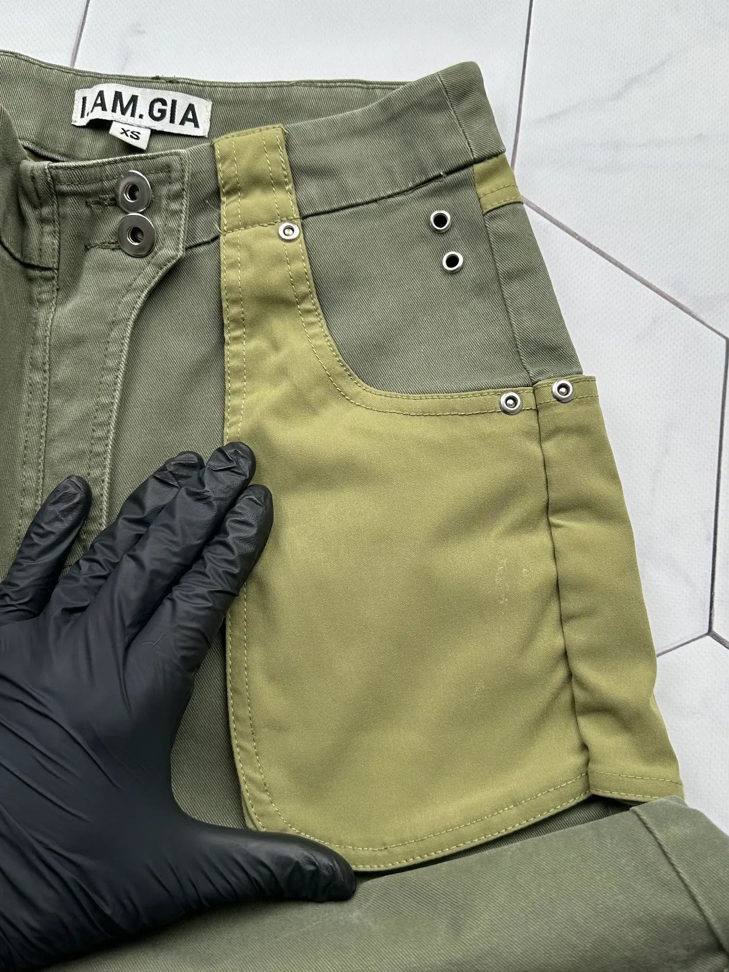 I.AM.GIA I Am Gia Wide Zipped Pants (B279) Size 25" / US 0 / IT 36 - 5 Thumbnail