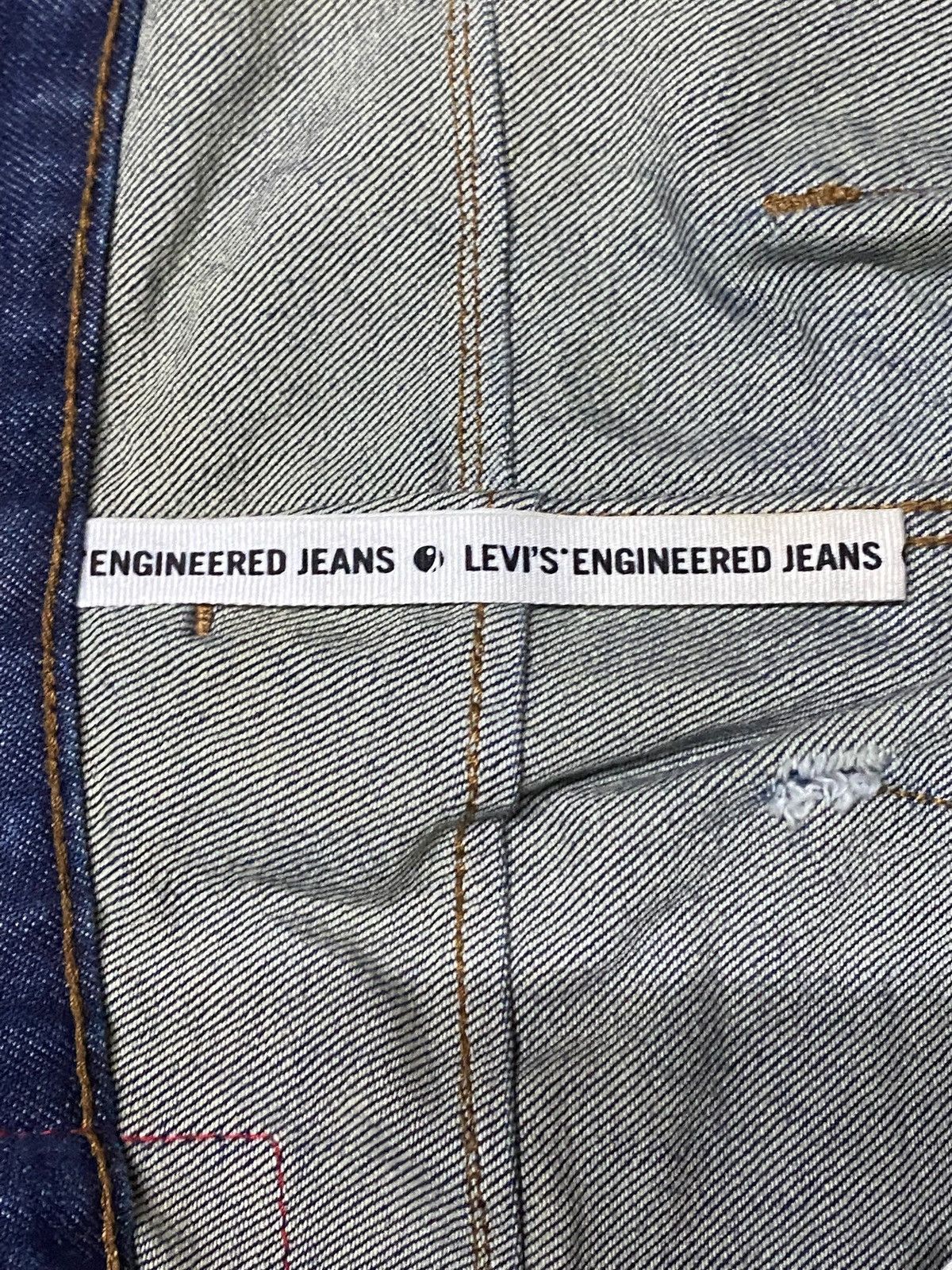 Levi's Vintage Levis Engineered Twisted Leg Blue Wash Slim Jeans Size US 32 / EU 48 - 16 Thumbnail