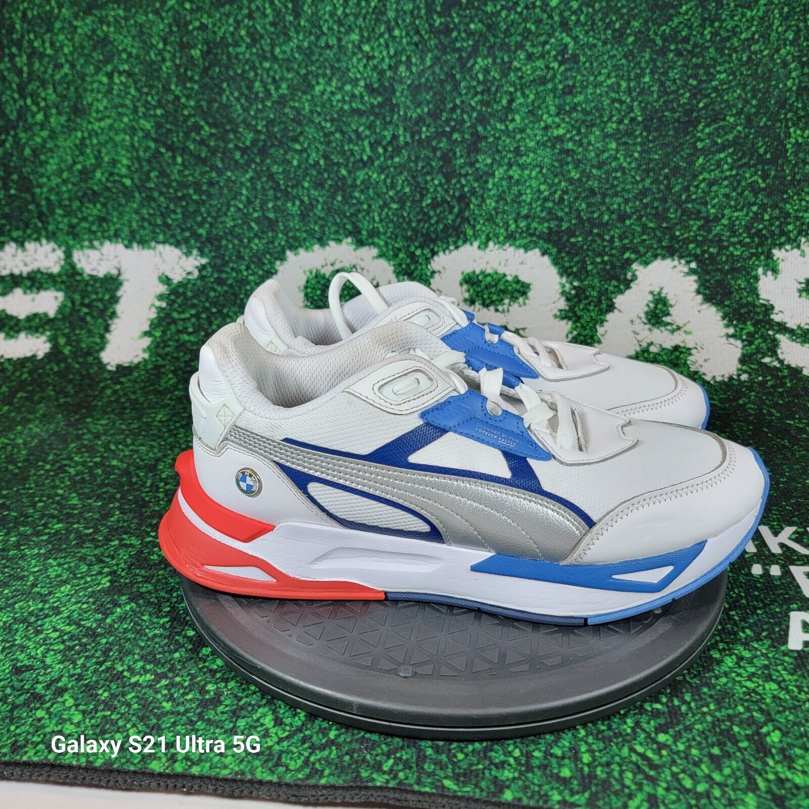 Puma Puma BMW M Motorsport Mirage Sport Men White Sneakers Sz 10M Size US 10 / EU 43 - 8 Thumbnail