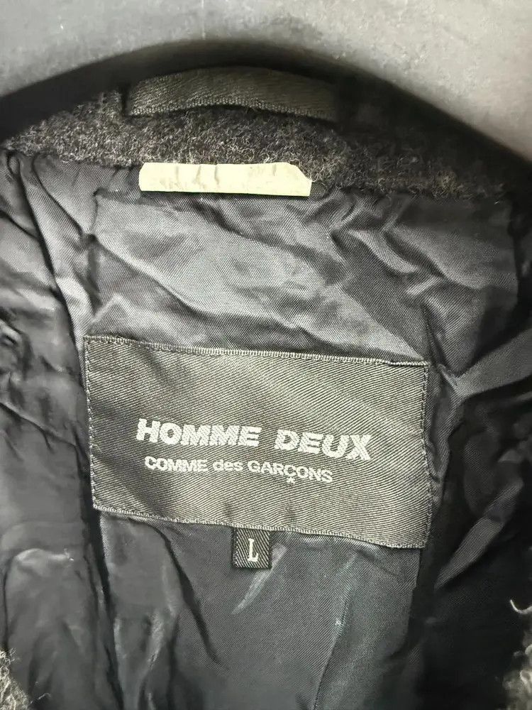 Comme des Garcons Comme Des Garcons Homme Deux Wool Coat Size US L / EU 52-54 / 3 - 8 Thumbnail