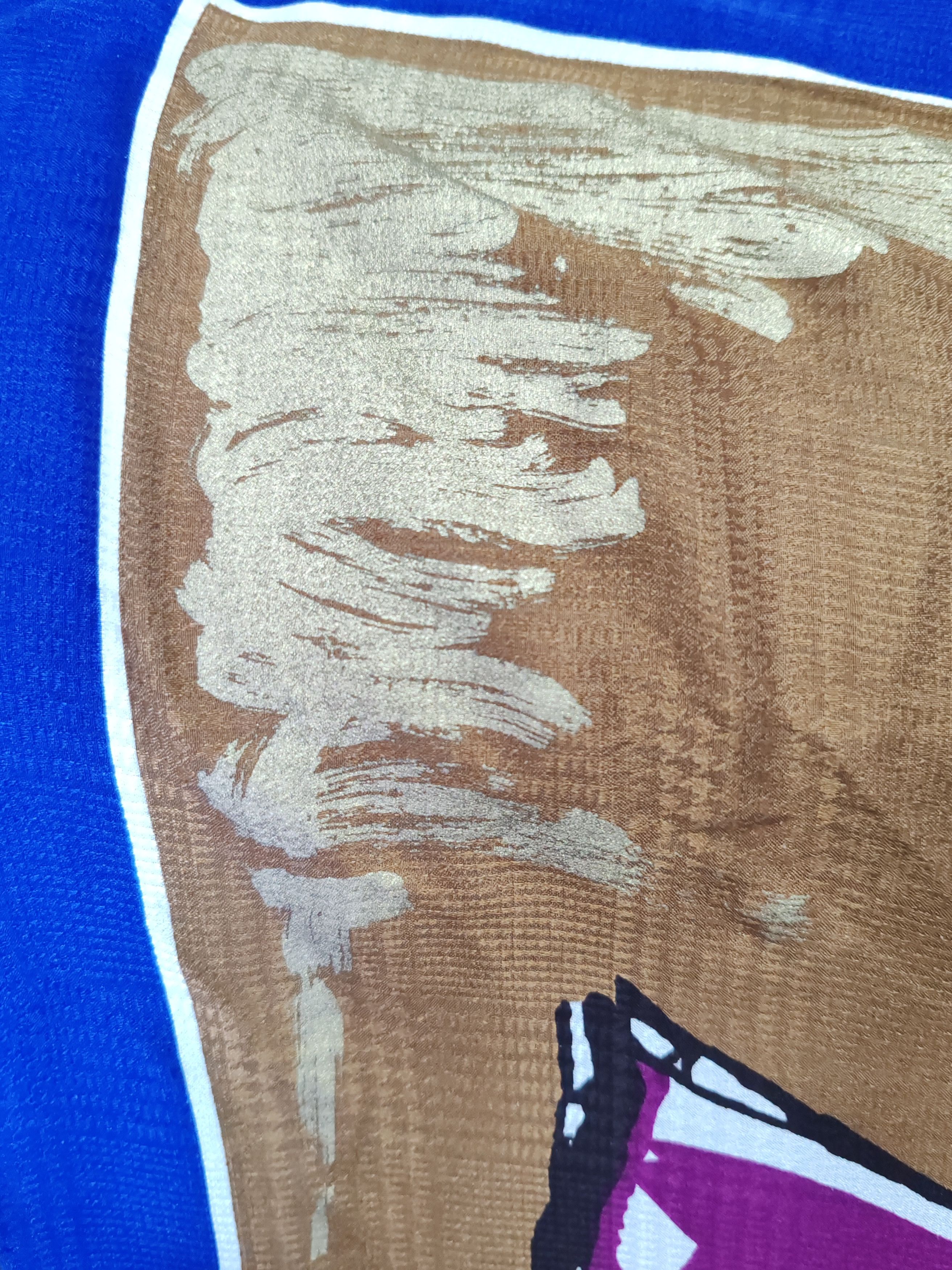 Pierre Balmain Vintage Silk Scarf Pierre Balmain Rare Women Back design Size ONE SIZE - 13 Thumbnail
