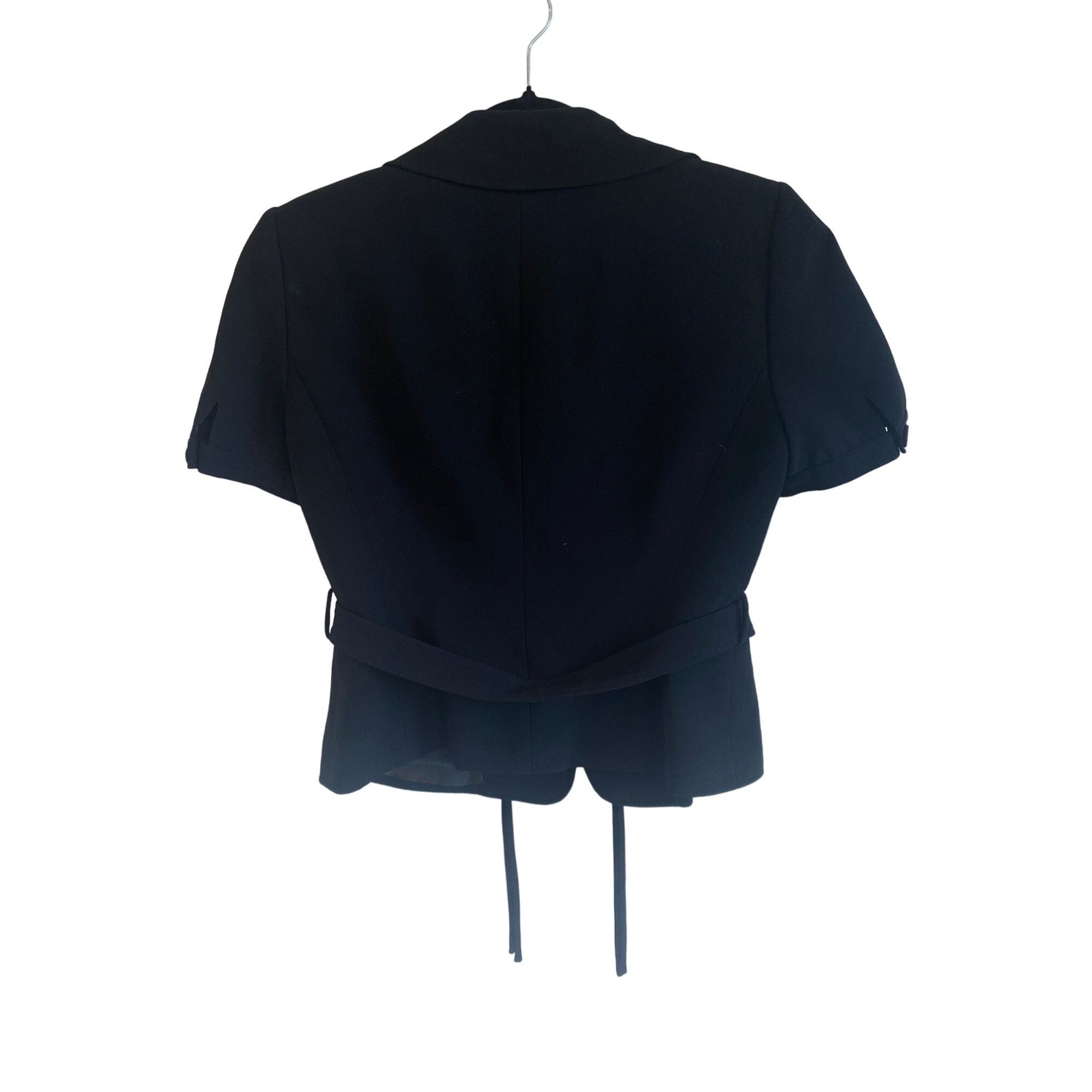 Other Tahari Short Sleeve Blazer Black Women’s 8P Petite Arthur S. Size M / US 6-8 / IT 42-44 - 3 Thumbnail