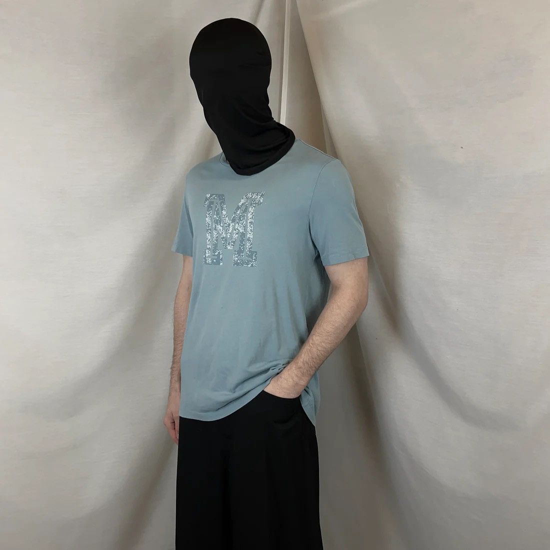 Maison Margiela Maison Margiela Cracked Varisity M Print T-Shirt - SS17 Size US L / EU 52-54 / 3 - 2 Thumbnail