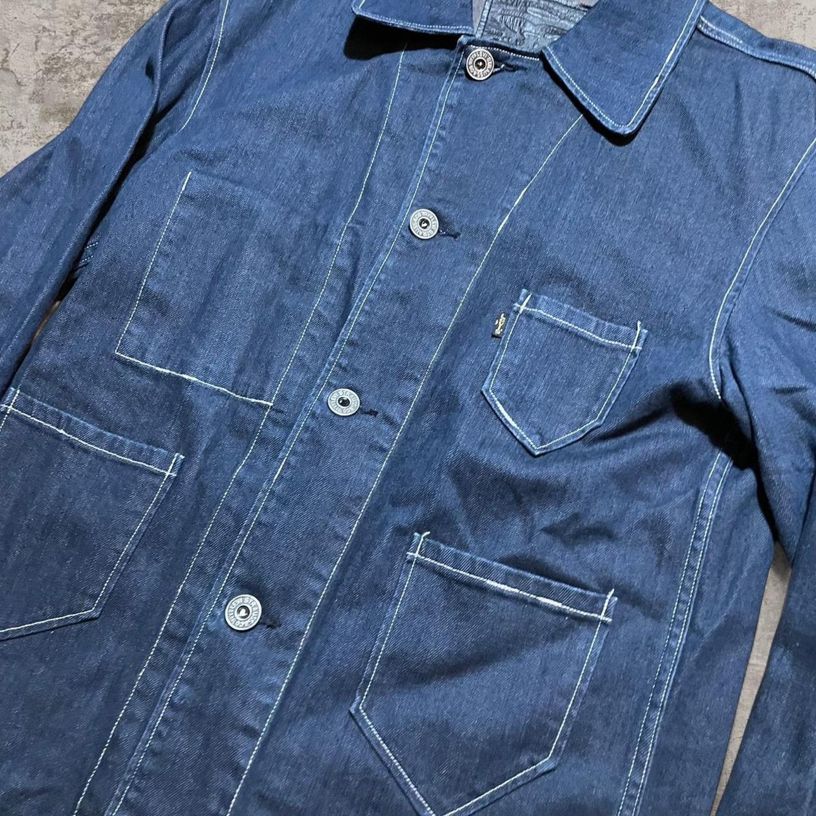 Levi's Japanese blue label Levi's chore jacket 60s style jacket M Size US M / EU 48-50 / 2 - 2 Thumbnail