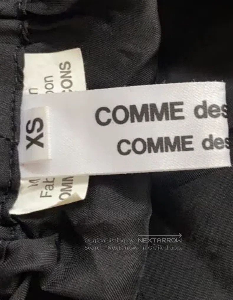 Comme des Garcons Comme Des Garcons size XS Black mid-length shorts Size 23" - 4 Thumbnail