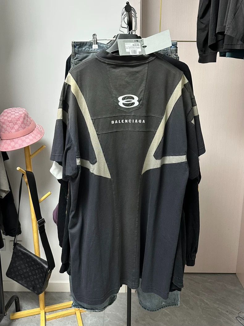 Balenciaga Balenciaga Unity Sports Icon Biker T-Shirt-2506 Size US M / EU 48-50 / 2 - 2 Thumbnail