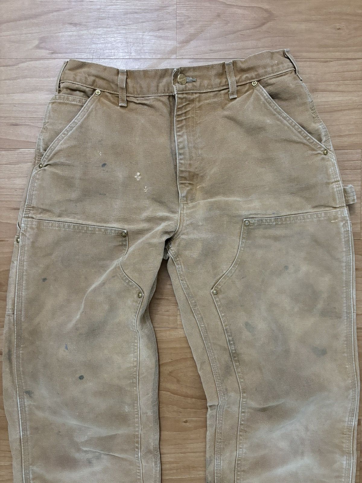Carhartt 🏷Vintage Carhartt Double-Knee Workwear Pants (33x34) Size US 33 - 2 Thumbnail