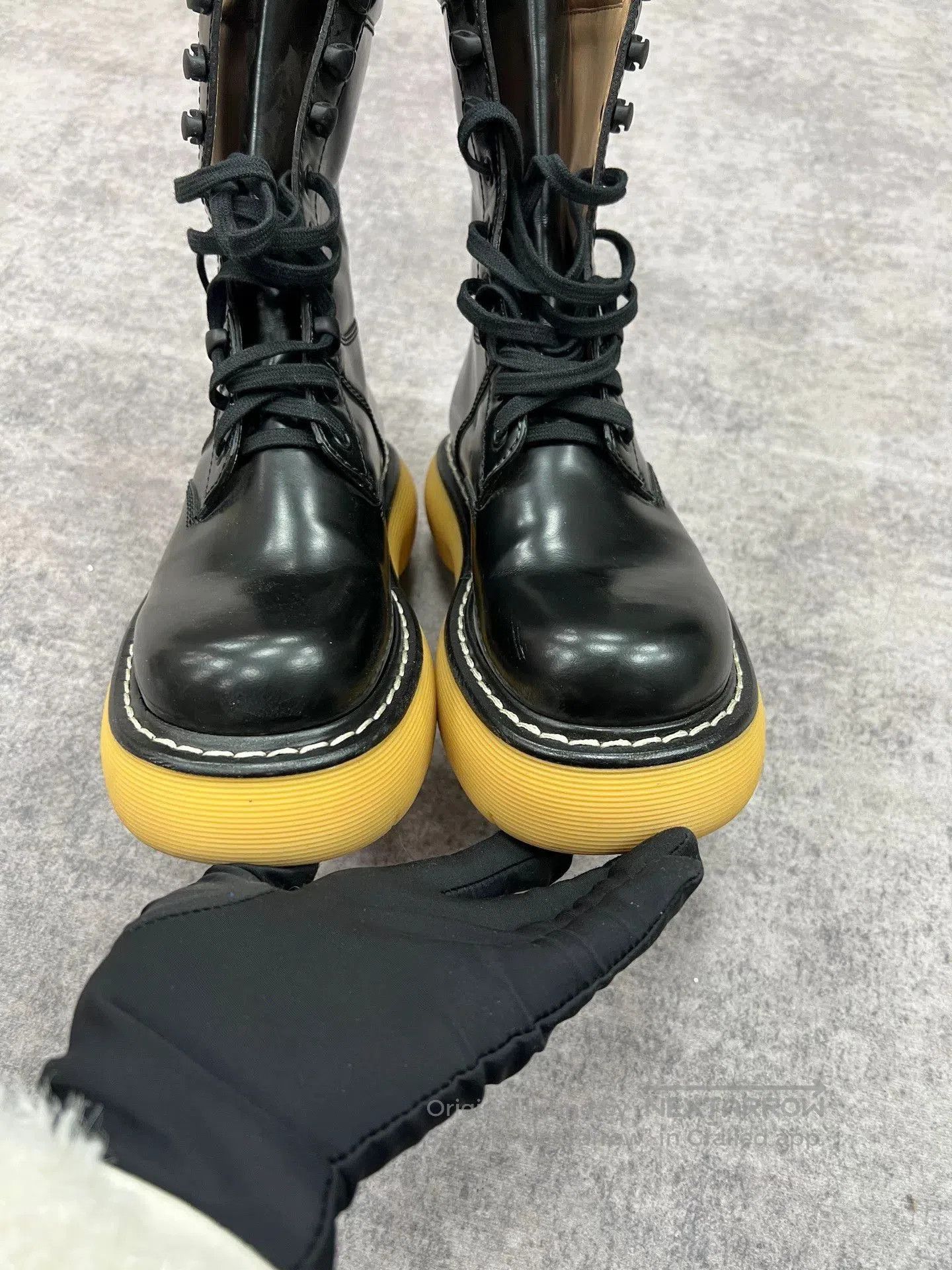 Bottega Veneta Bottega Veneta High-Top Boots. Size US 5 / IT 35 - 4 Thumbnail