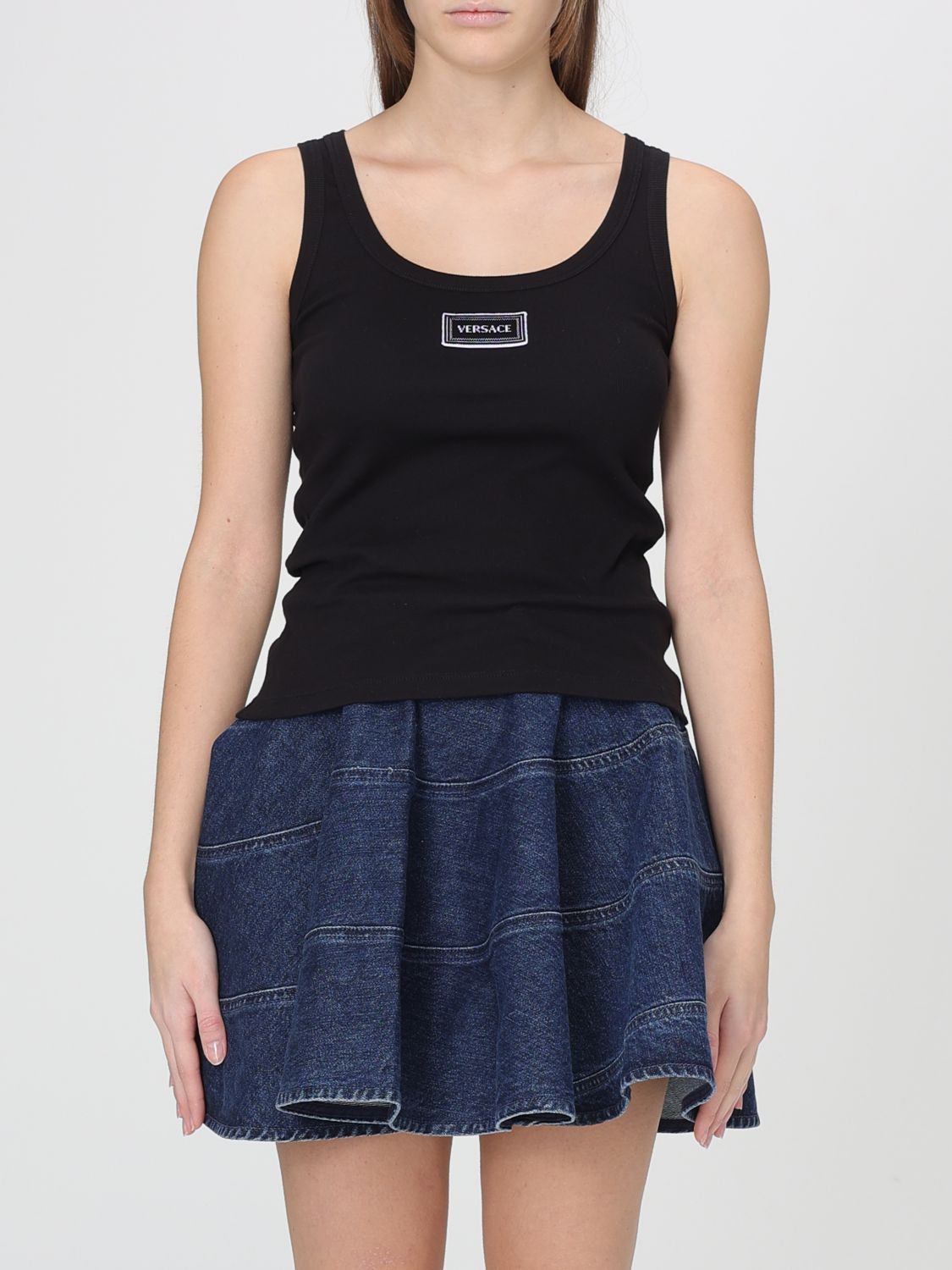 Versace Versace T-Shirt Woman Black Size S / US 4 / IT 40 - 1 Thumbnail