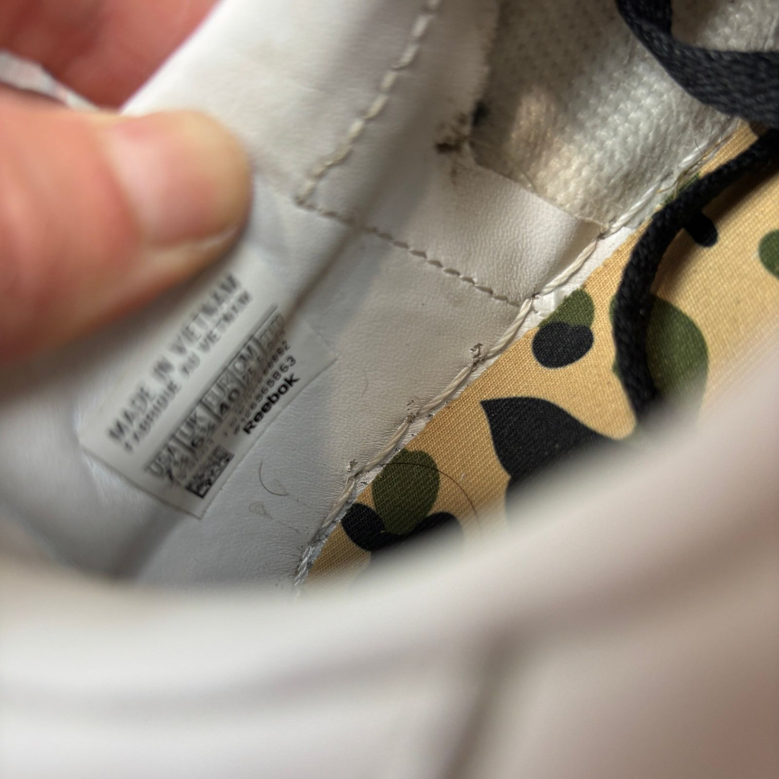 Bape × Reebok Bape A Bathing Ape Reebok Club C 85 Sneakers Shoes 7.5 Size US 7.5 / EU 40-41 - 13 Thumbnail