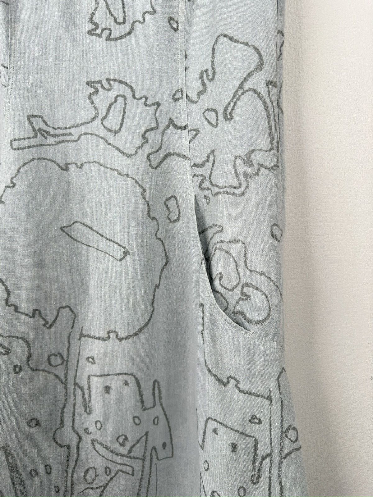 Other GRIZAS Washed 100% Linen Short Sleeve Dress Size S / US 4 / IT 40 - 5 Thumbnail