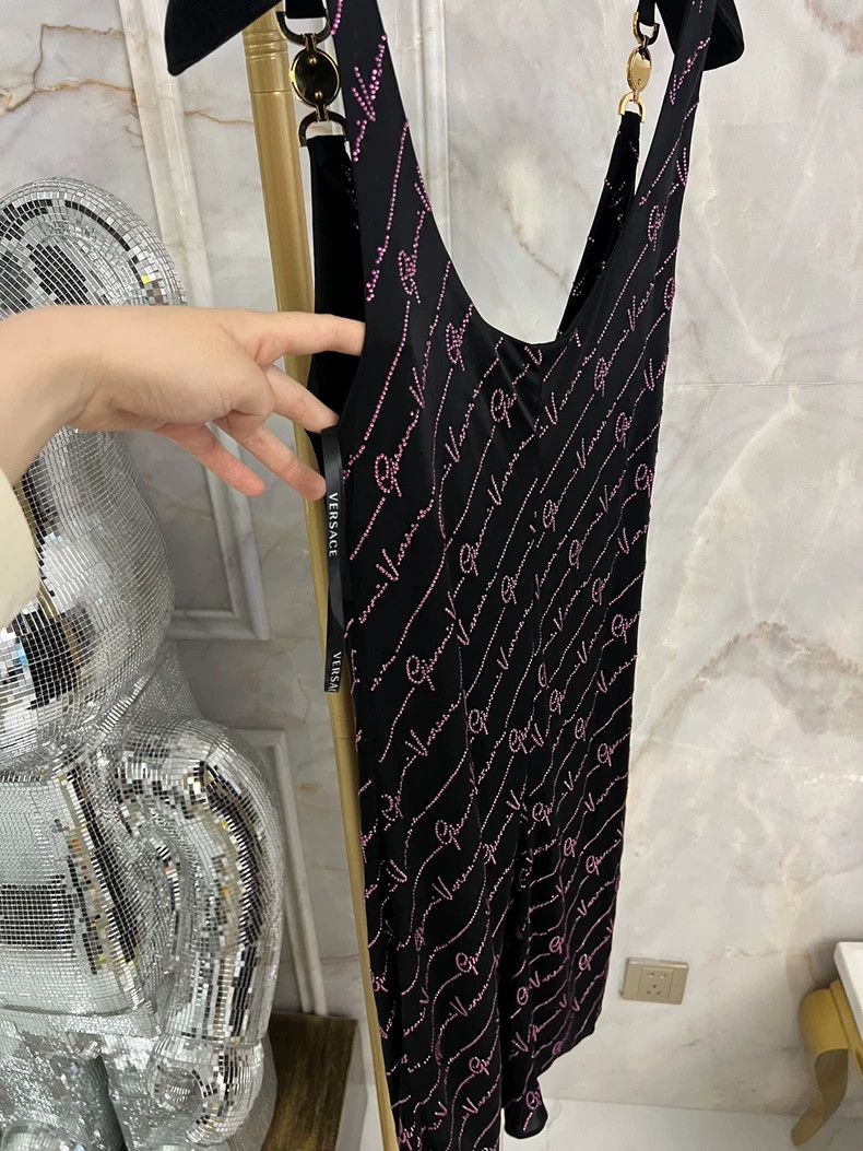 Versace Versace Full of diamond dress Size M / US 6-8 / IT 42-44 - 5 Thumbnail