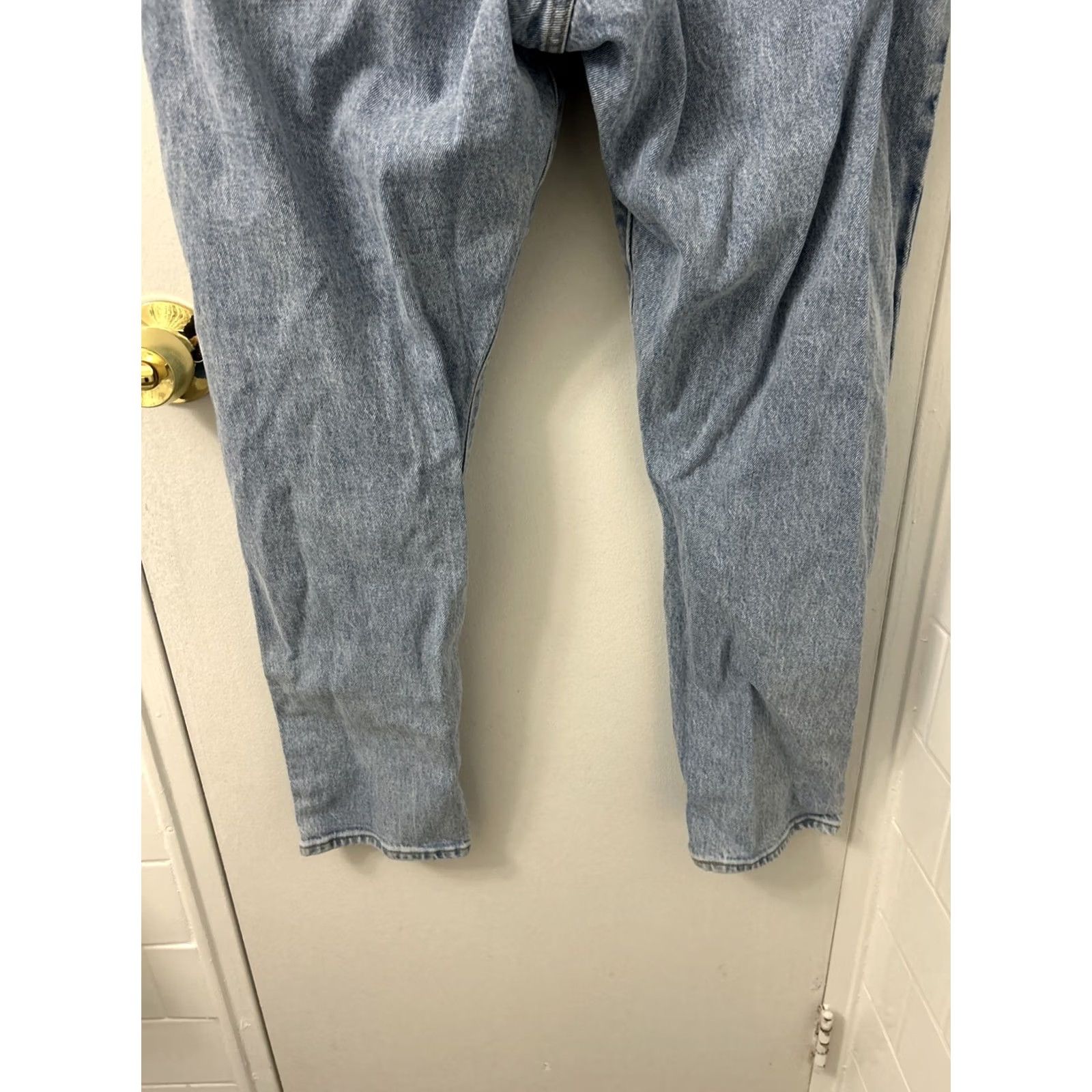 Levi's Levi's Premium Jeans Womens 33x27 Blue Straight Fit Button Zipper 5-Pocket Denim Wedgie Retro Slim Stretch N/A Size 24" / US 00 / IT 34 - 7 Thumbnail
