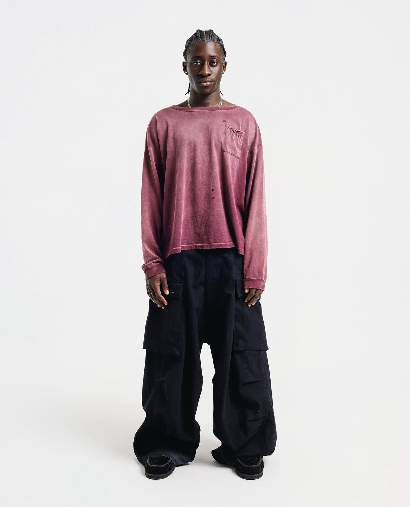 Other UNDS ‘Wine Red Longsleeve’ Size US XL / EU 56 / 4 - 6 Thumbnail
