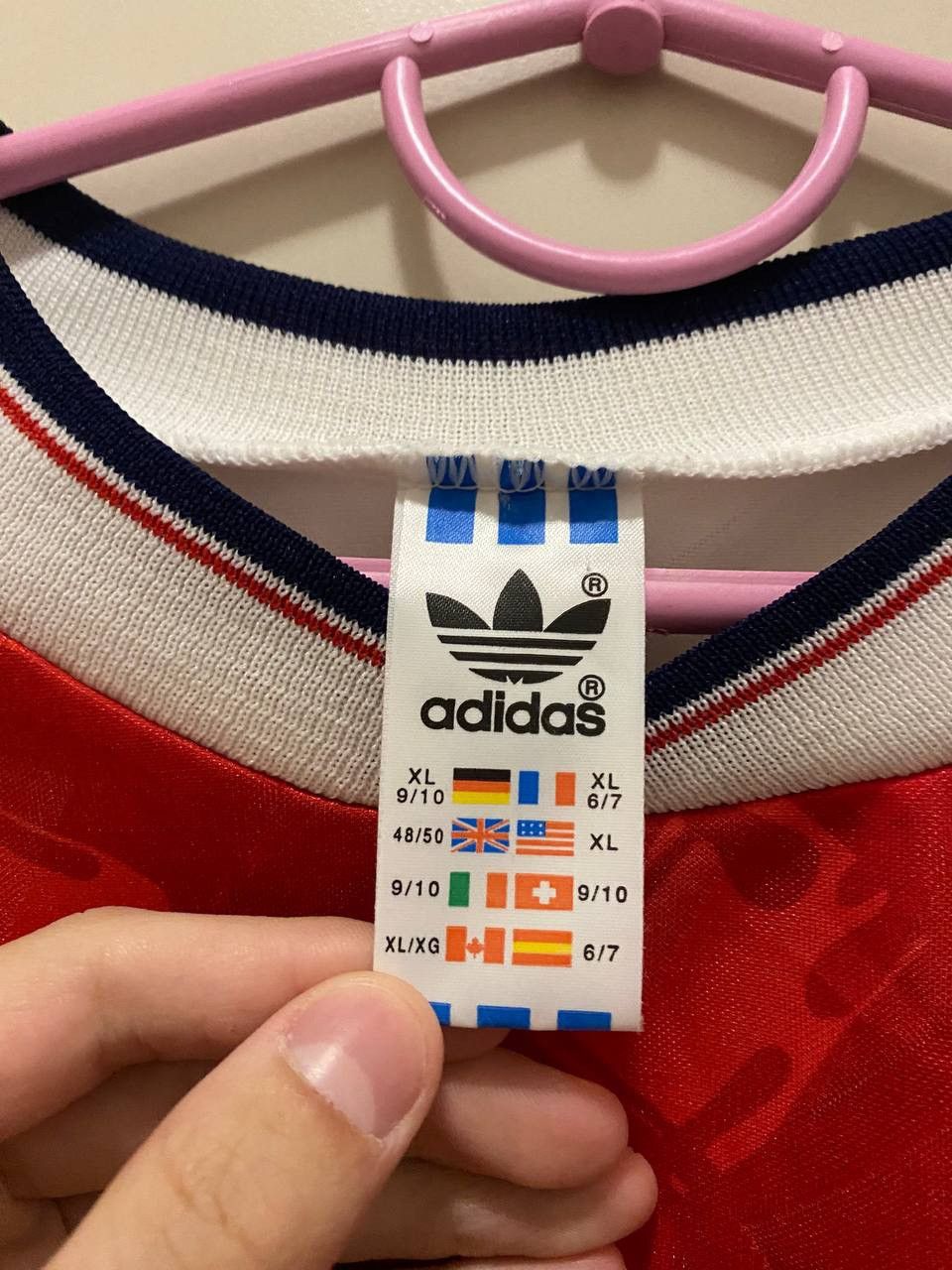 Adidas × Vintage Arsenal Jersey Adidas 1990/1992 home kit rare vintage Size US XL / EU 56 / 4 - 14 Thumbnail