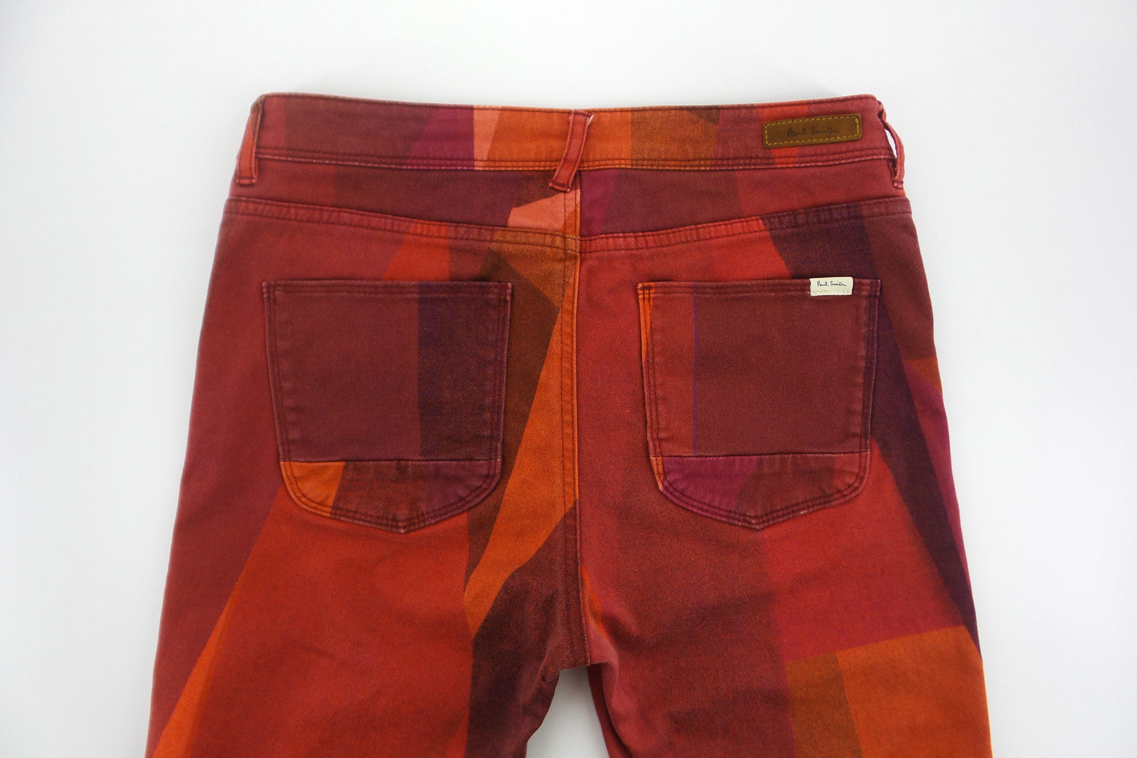 Designer × Paul Smith FOR HER Paul Smith Abstract Design Skinny Jeans W29xL34.5 Size US 29 - 9 Thumbnail