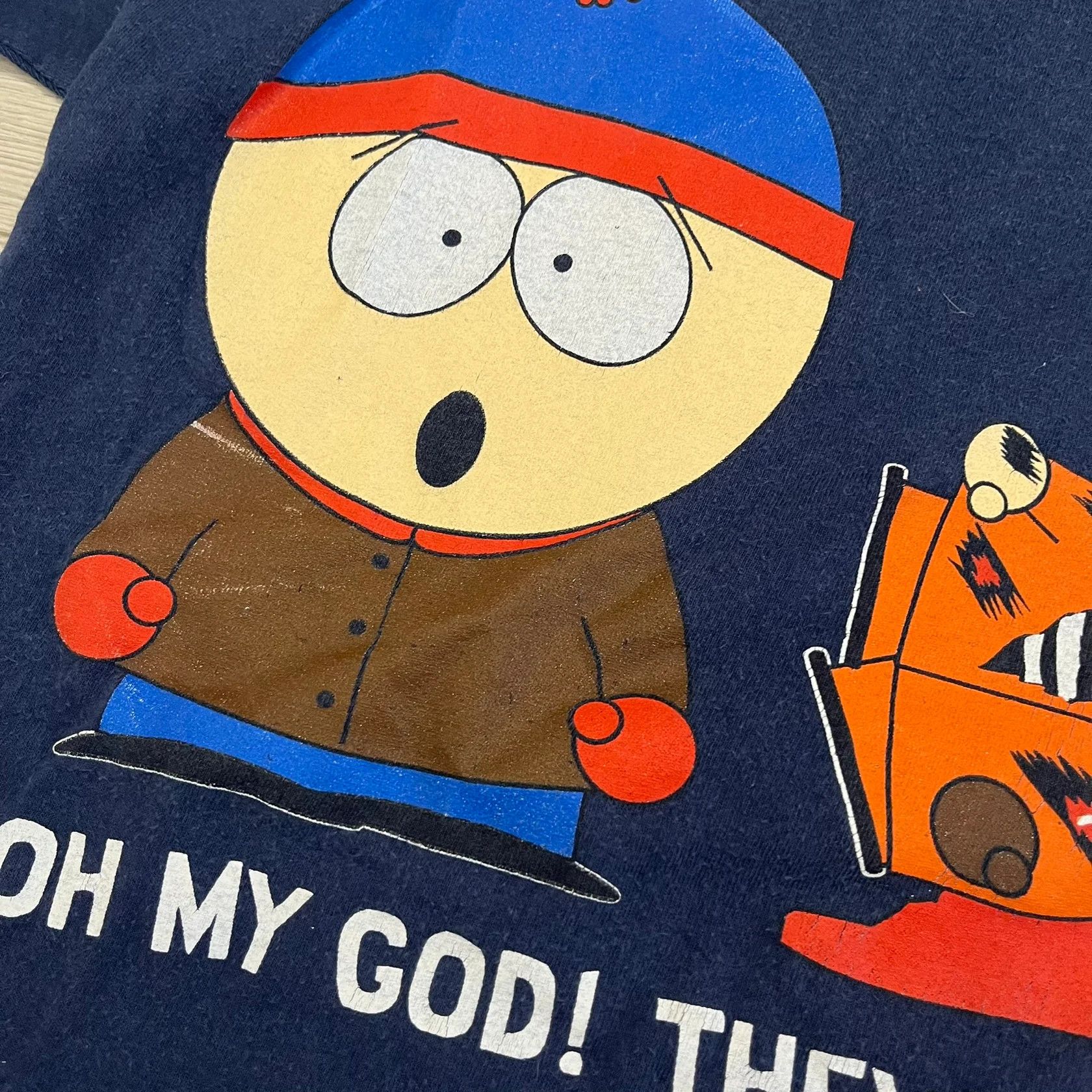 Vintage south park 1998 kenny tee medium Size US M / EU 48-50 / 2 - 4 Thumbnail