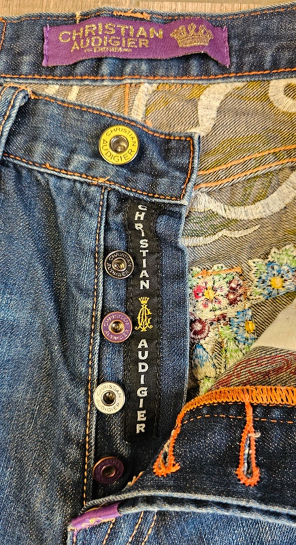 Christian Audigier Christian Audigier Baggy Jeans Size US 30 / EU 46 - 7 Thumbnail
