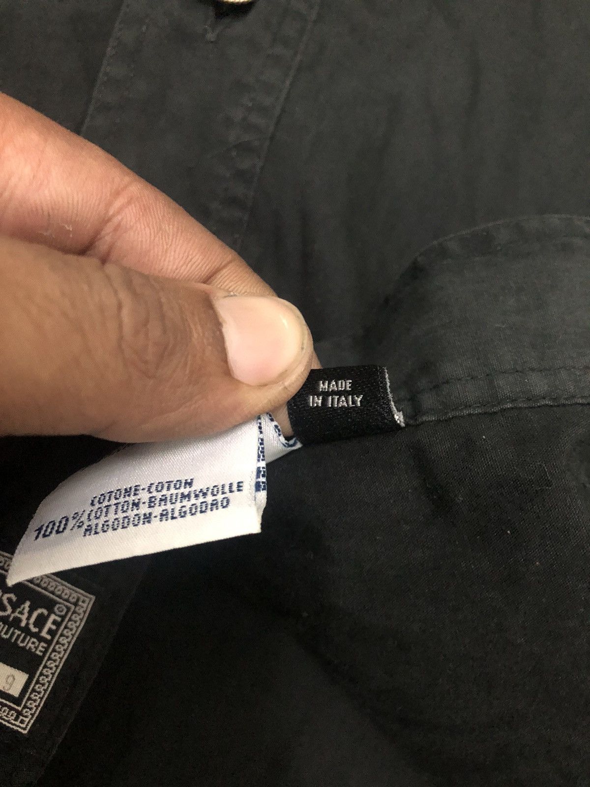 Versace × Vintage Distressed Vintage Versace jeans couture Size US XL / EU 56 / 4 - 8 Thumbnail
