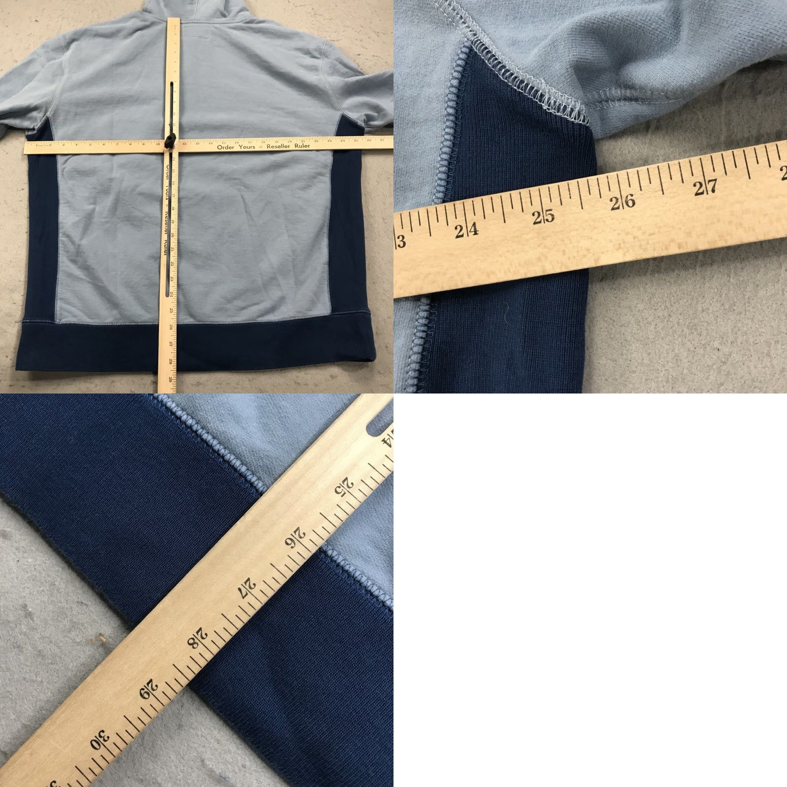 Logo 7 Bogey Boys Hoodie Mens XL Blue Cotton Logo Golf Ebbets Field Flannels Sweatshirt Size US XL / EU 56 / 4 - 8 Thumbnail