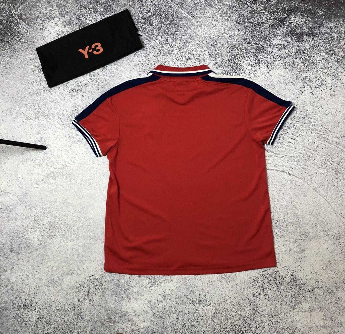 Vintage Men’s soccer jersey England polo size L y2k casual ykk Size US L / EU 52-54 / 3 - 7 Thumbnail