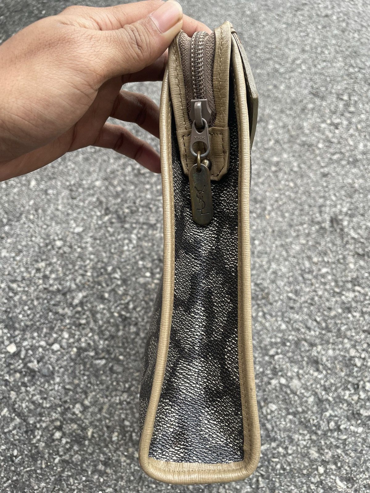 Yves Saint Laurent Yves Saint Laurent Leather Clutchbag Size ONE SIZE - 3 Thumbnail