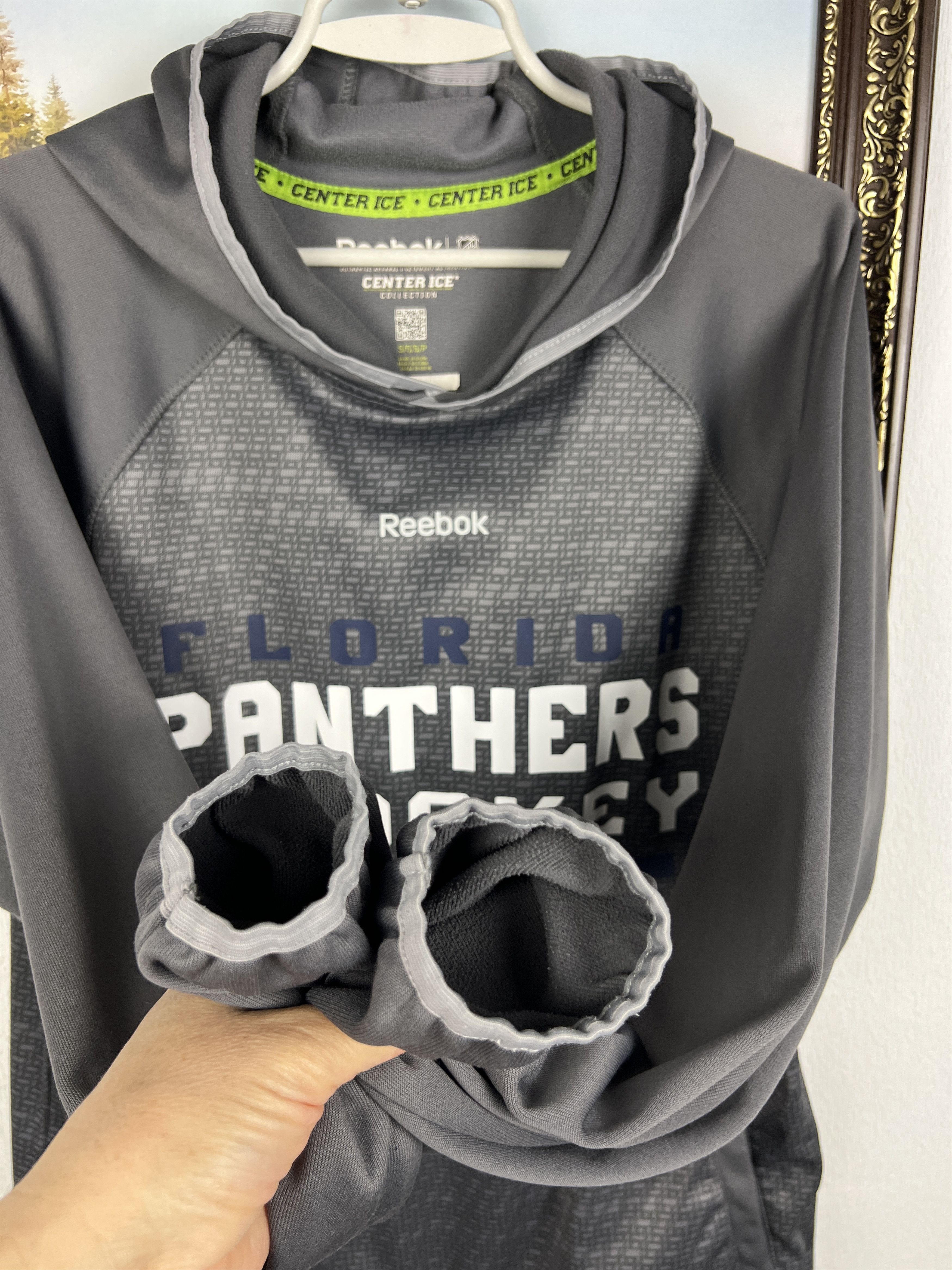 Reebok Florida Panthers Hoodie Center Ice Hockey NHL Jacket Rare Size US S / EU 44-46 / 1 - 6 Thumbnail