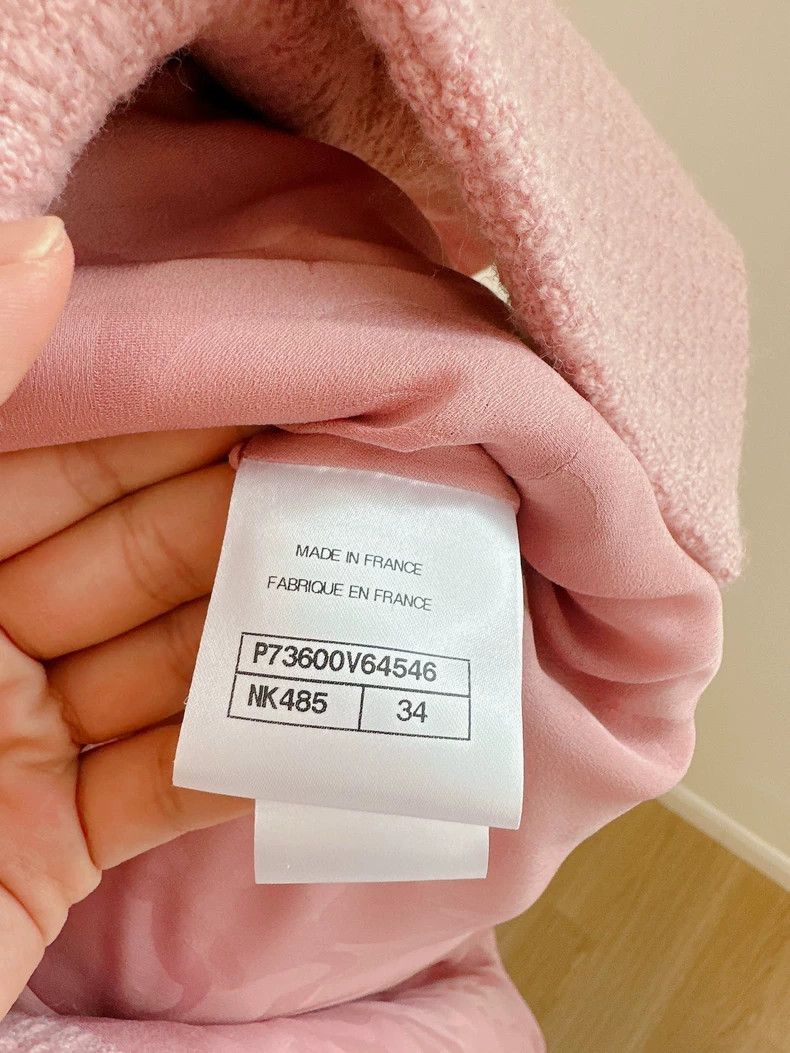 Chanel Chanel 22k autumn and winter series pink jacket Size XXS / US 00 / IT 34 - 5 Thumbnail