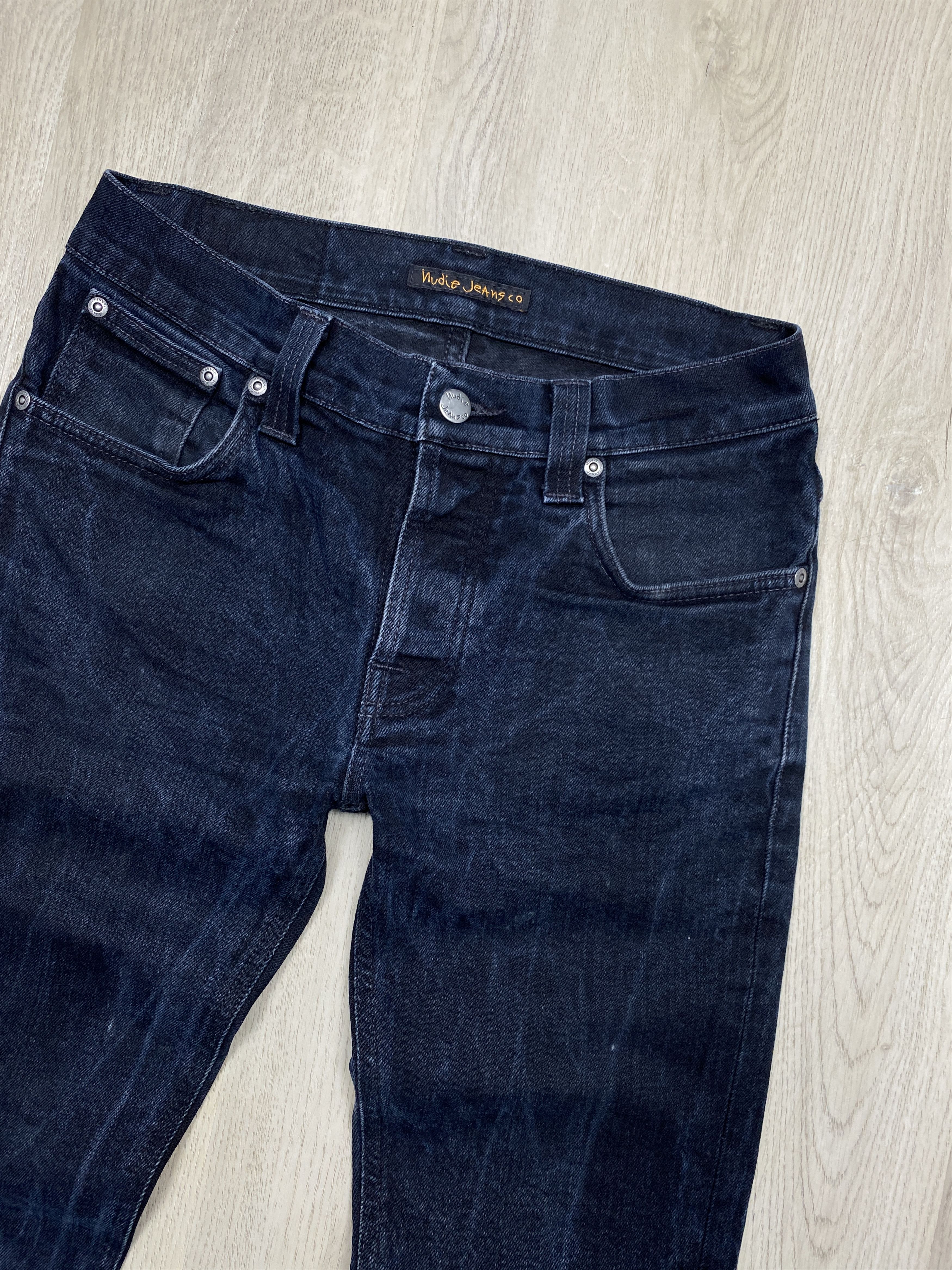 Nudie Jeans Nudie Jeans Grim Tim Vintage Mens Denim Pants Jeans Size US 30 / EU 46 - 5 Thumbnail