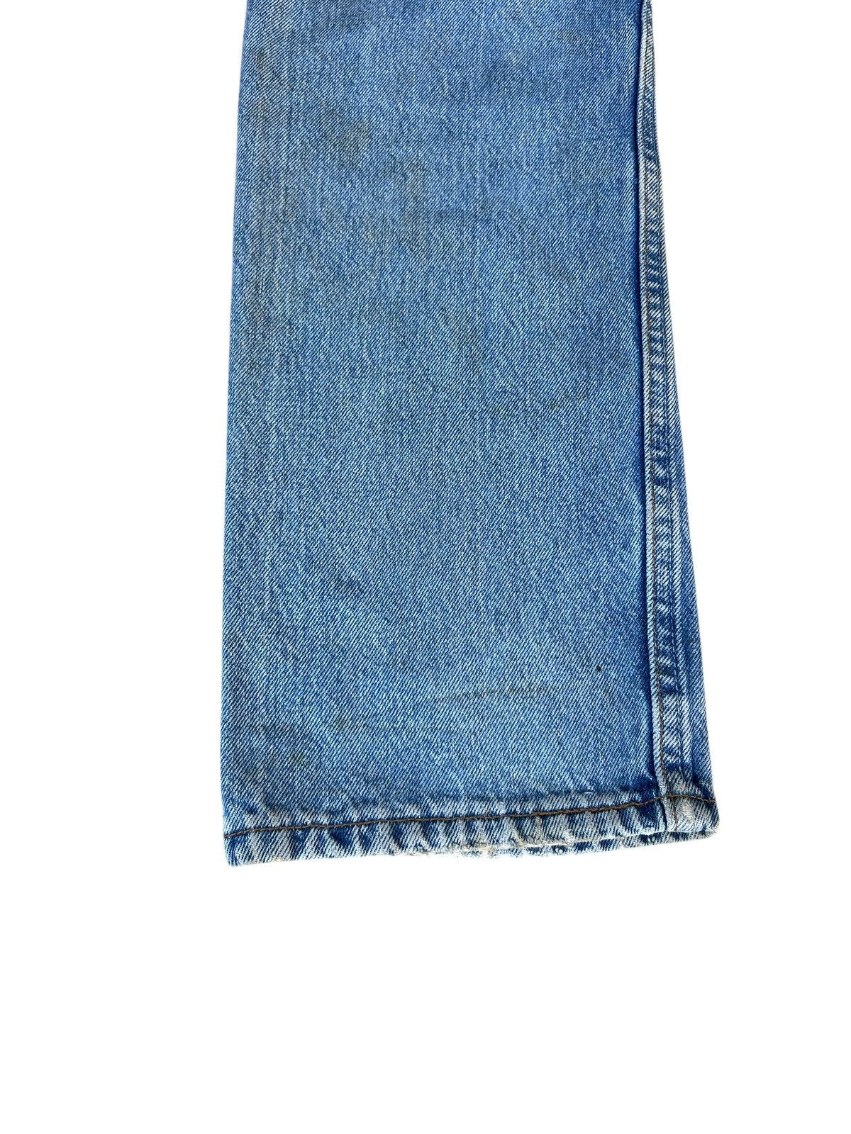 Levi's Vintage 1996 Levi’s 501 X Aditi Art Dirty Denim Jeans Size US 29 - 18 Thumbnail