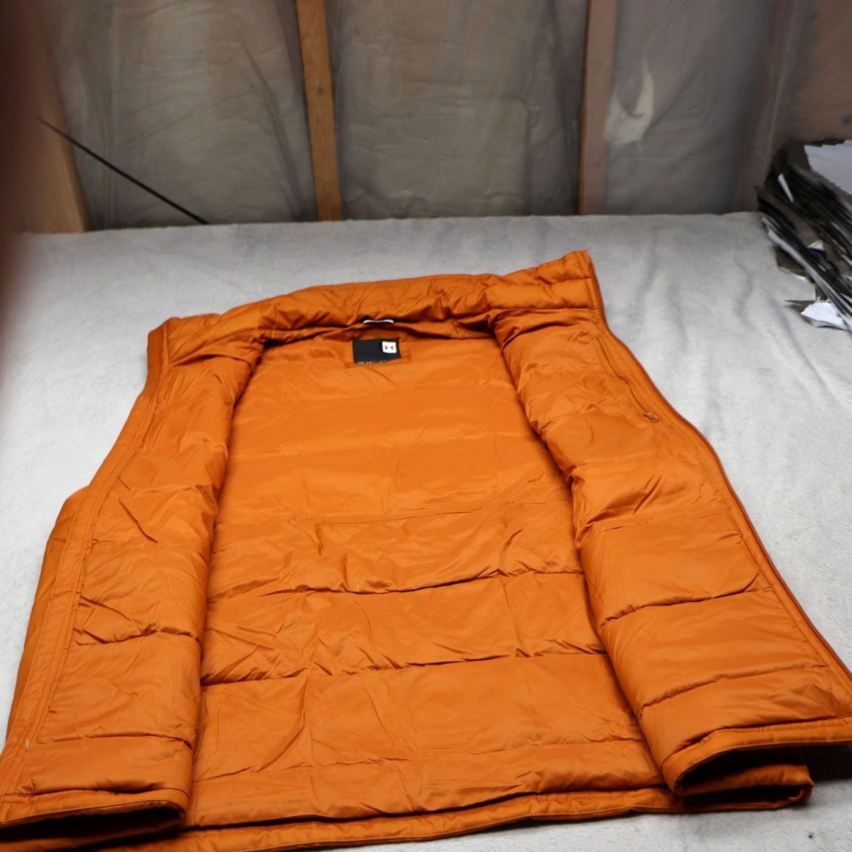 Under Armour Under Armour Storm Down Vest Mens XL Yellow Baroque 700 Quilted Full Zip Puffer Jacket Size US XL / EU 56 / 4 - 5 Thumbnail