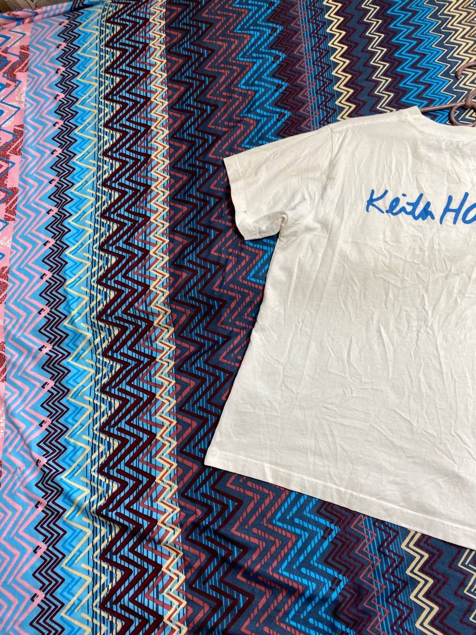 Uniqlo Streetwear T-Shirt Uniqlo x Keith Haring logo Y2K Vintage Size US L / EU 52-54 / 3 - 16 Thumbnail