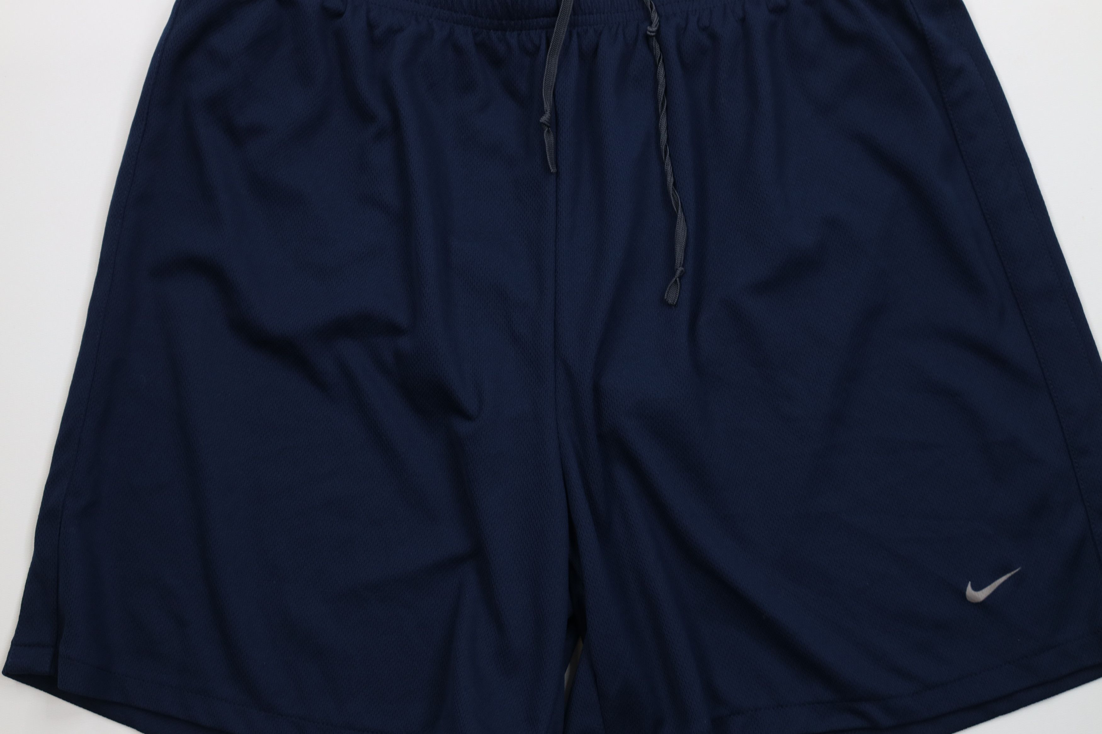 Nike Vintage Nike Scott Mini Swoosh Above Knee Lined Shorts Blue Size US 38 / EU 54 - 3 Thumbnail