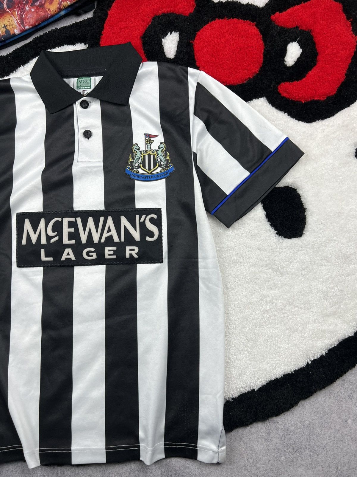 Vintage Vintage Replica New Castle 90s Blockcore Y2K Soccer Jersey Size US S / EU 44-46 / 1 - 3 Thumbnail