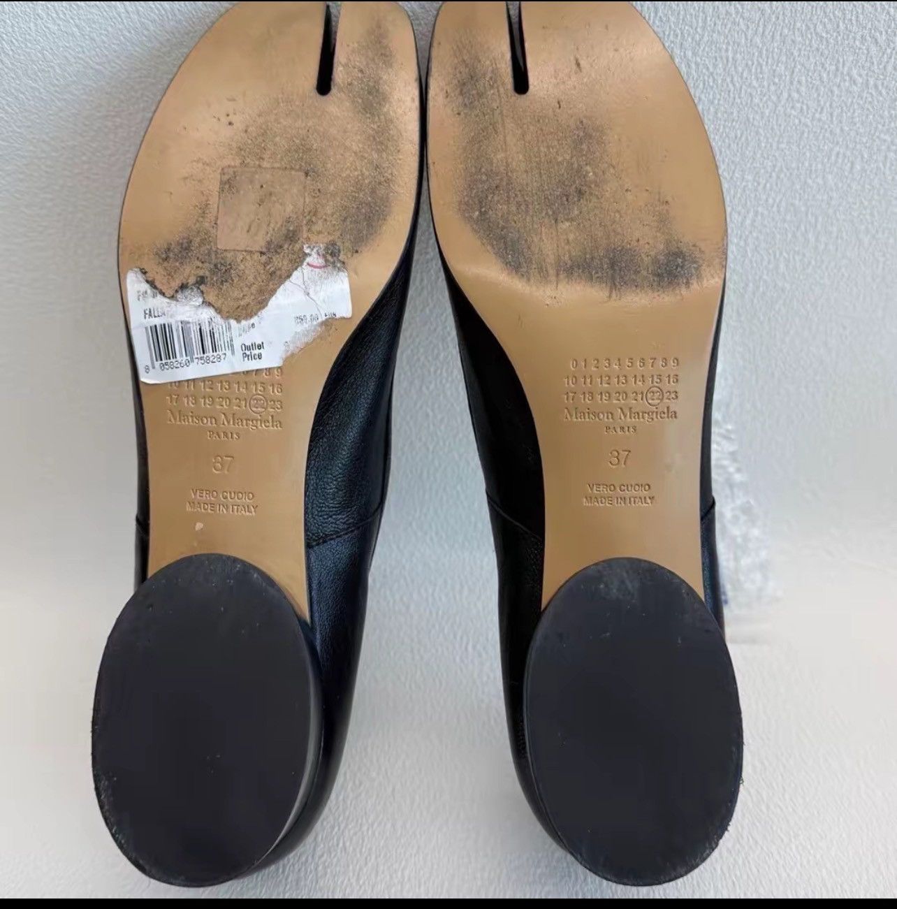 Maison Margiela Maison Margiela Black Lowtop Sneakers 37Women Size US 7 / IT 37 - 5 Thumbnail