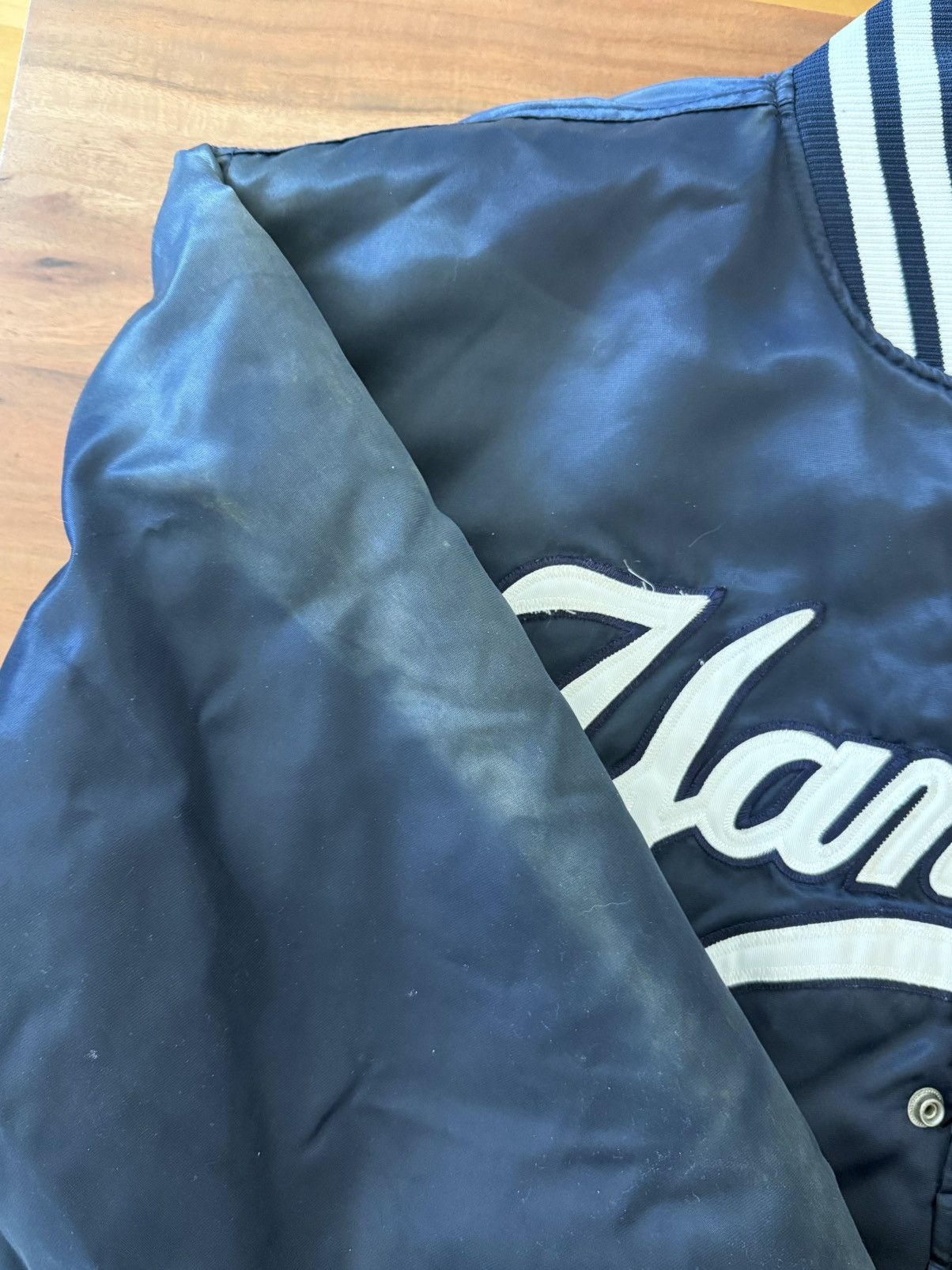 Starter YANKEES STARTER VARSITY JACKET (L) Size US L / EU 52-54 / 3 - 6 Thumbnail