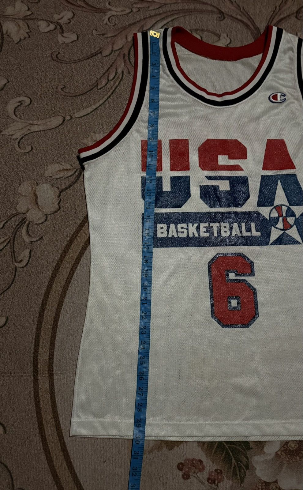 Champion Vintage Champion USA BASKETBALL EWING 6 Mesh Sleevelees Size US L / EU 52-54 / 3 - 9 Thumbnail