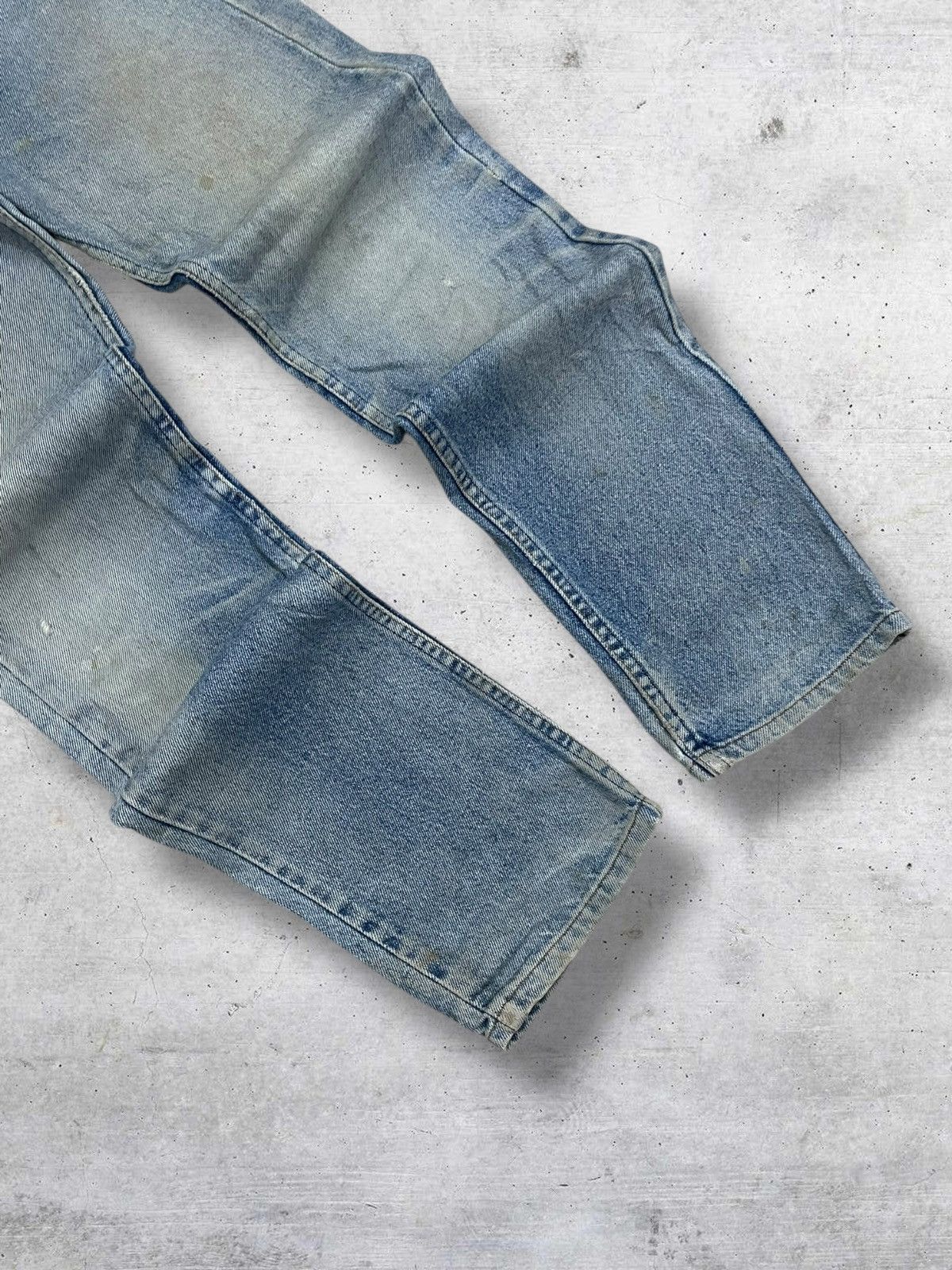 Levi's Vintage Clothing VINTAGE 505 LEVIS USA DESIGNER 90S OLD STAIN MUD OG DENIM Size US 26 / EU 42 - 5 Thumbnail