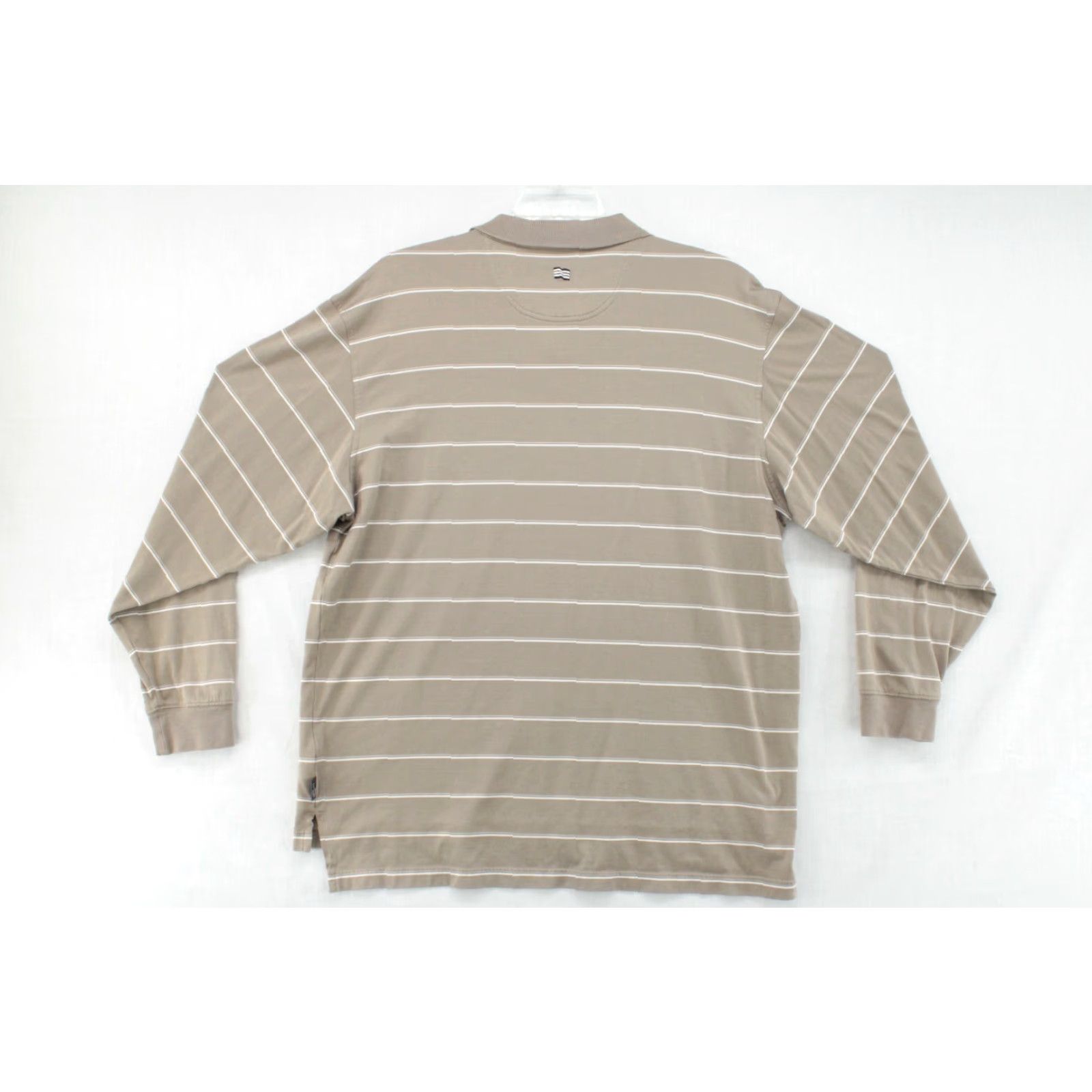 Adidas Adidas Shirt Men XL Brown Striped Golf Climalite Long Sleeve 1/4Button Pullover Size US XL / EU 56 / 4 - 7 Thumbnail